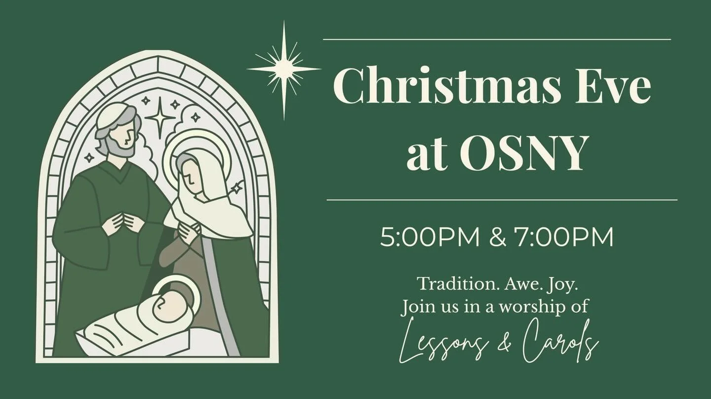 Join us in celebrating the birth of Emmanuel, &ldquo;God with us,&rdquo; on Wednesday, December 24th either at 5:00PM or 7:00PM. We will be having our traditional &ldquo;Carols by Candlelight&rdquo; service. You aren&rsquo;t going to want to miss the