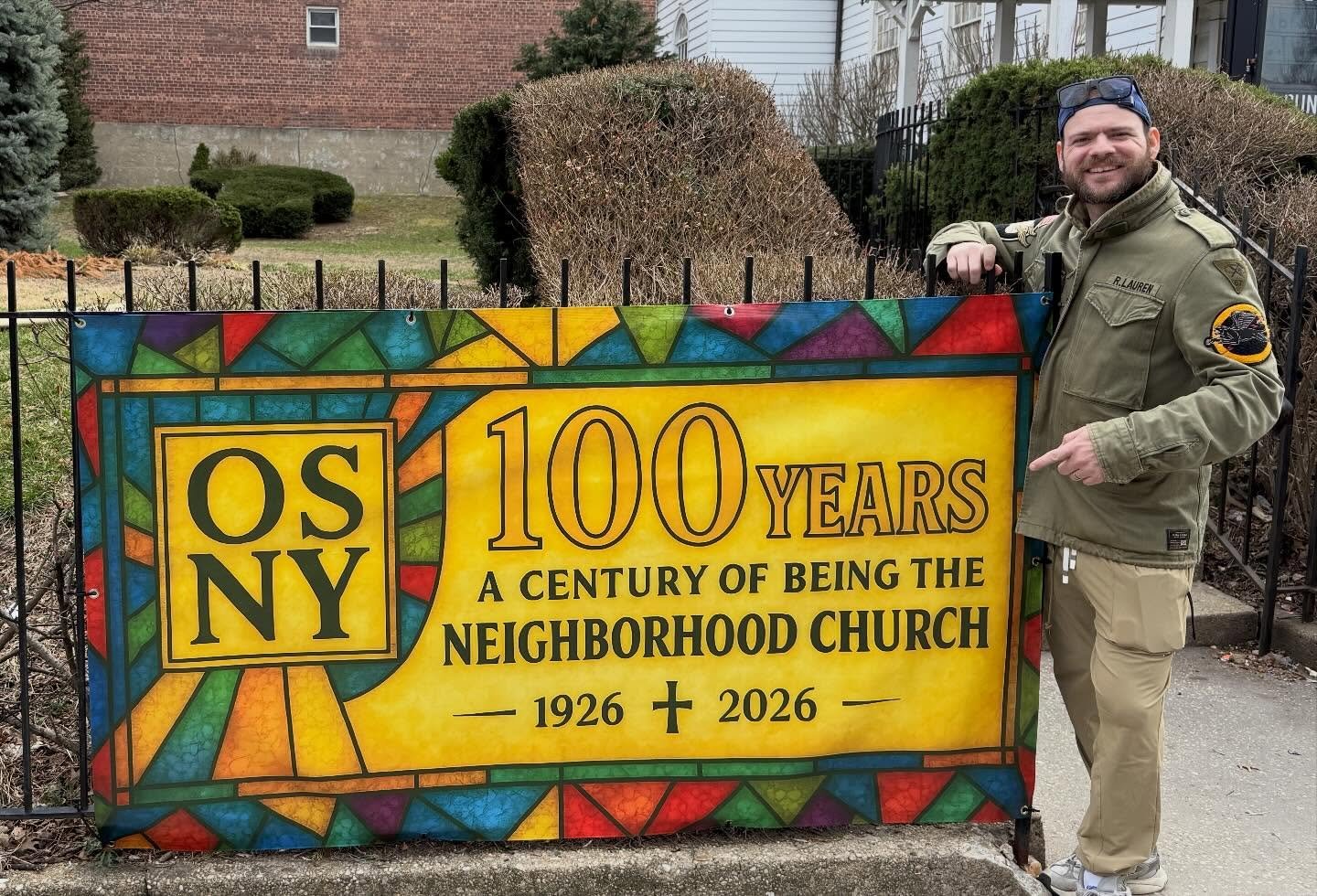 Once you break out the sign, you know we are getting close to our 100 year celebration. May 3rd, 2026 be here to worship with us and celebrate this momentous milestone in Our Saviour&rsquo;s history. And then prepare to come to the gala right after&h
