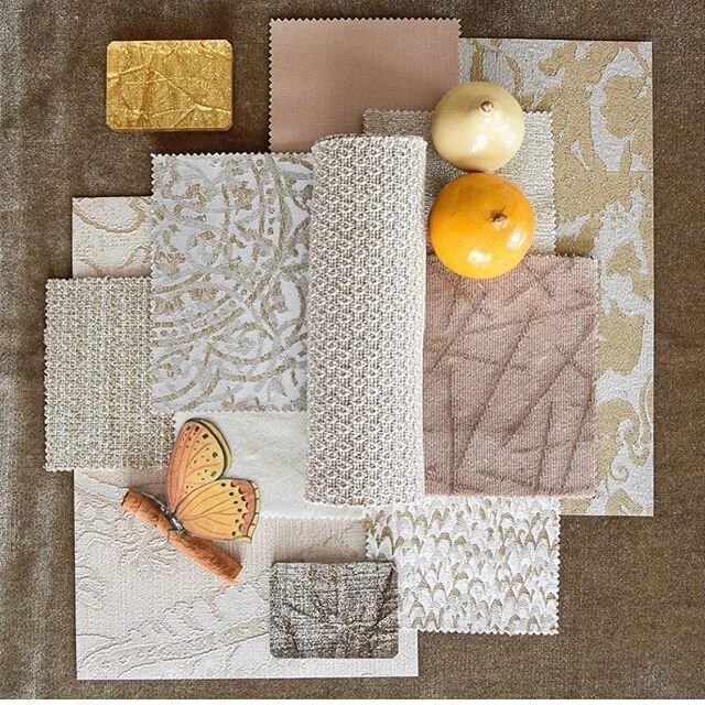 The beautiful orange and sand scheme from @rubelli_usa available from @quintus_textiles @quintus_losangeles @quintus_home #interiordesign #interiordesigner #losangeles #losangelesinteriordesigner #santabarbarastyle #santabarara #textiles #texture #fa
