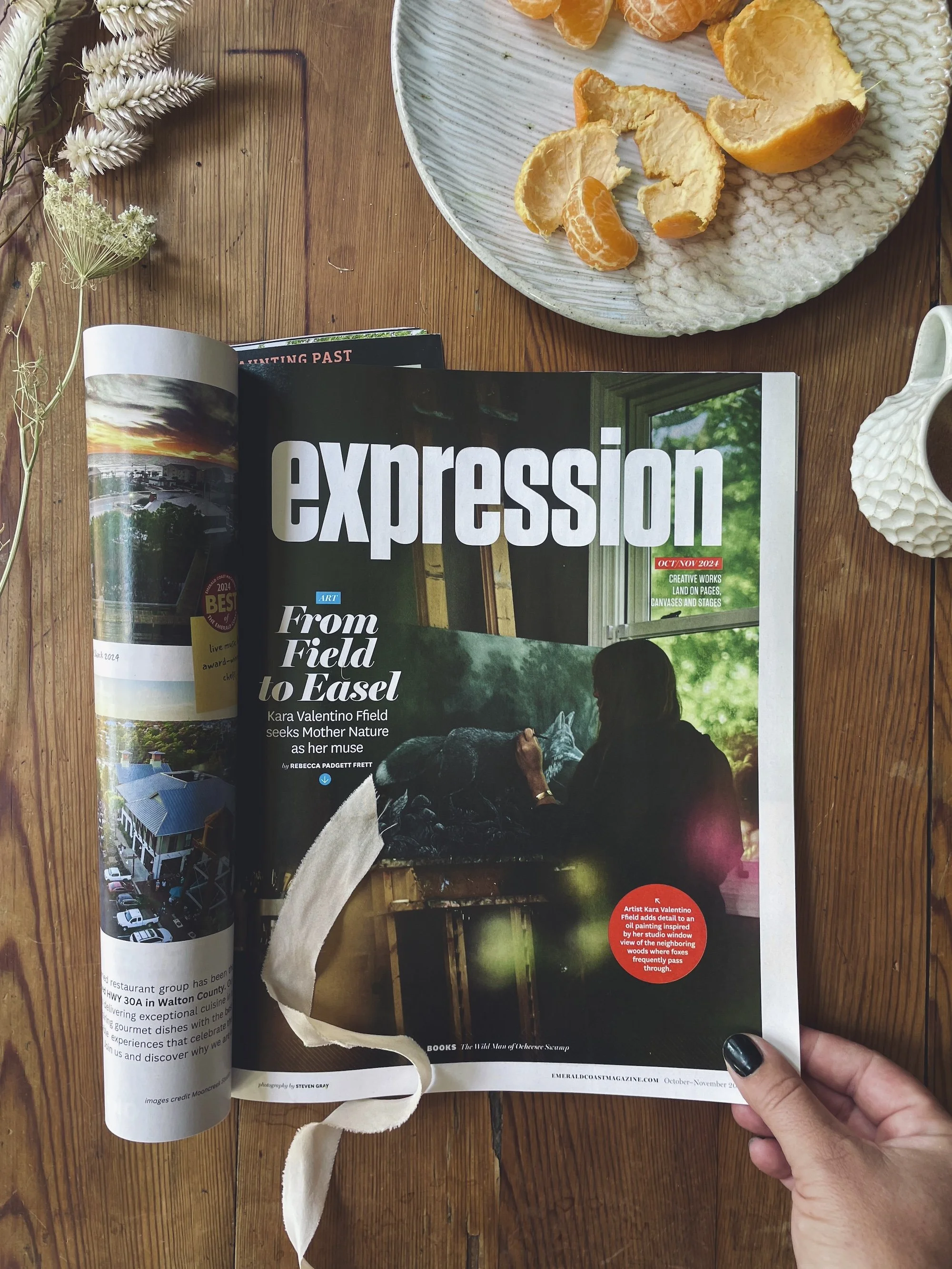 From Field to Easel - Emerald Coast Magazine Feature