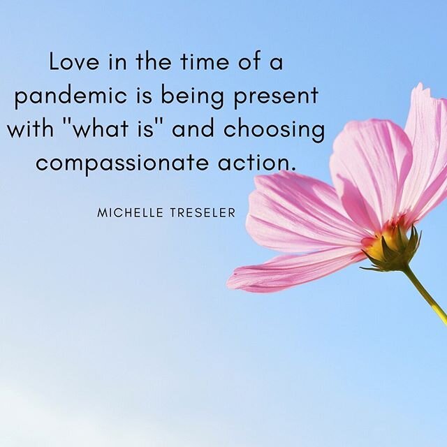 There are a lot of people stating &ldquo;love, not fear&rdquo; as a response to this pandemic.

While I agree it is helpful to respond from a place of love and compassion, some are understanding this to mean that people are acting out of fear if we a