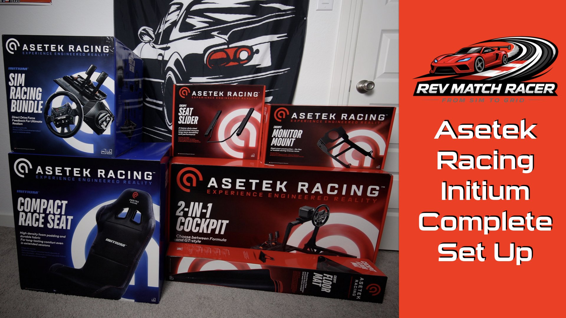 Asetek Racing Initium Complete Set Up