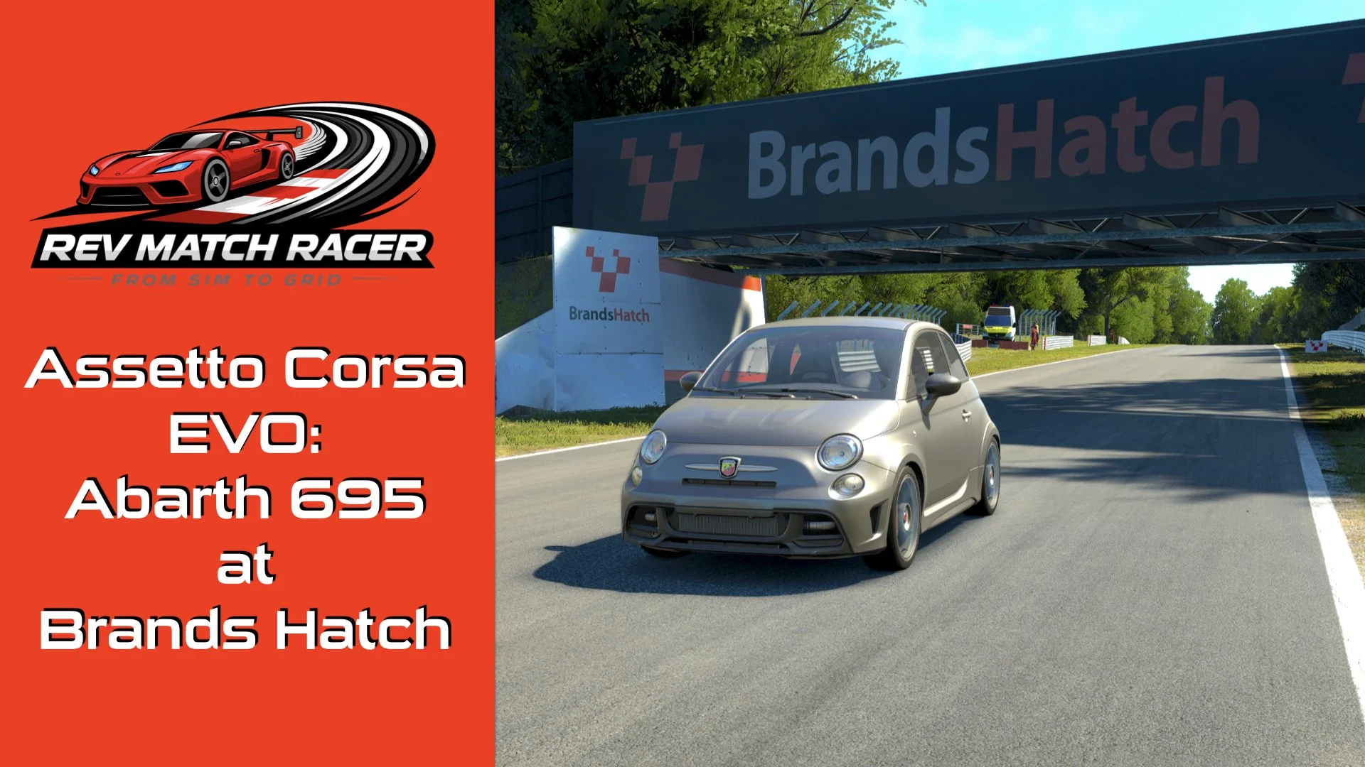 Assetto Corsa EVO: Abarth 695 at Brands Hatch
