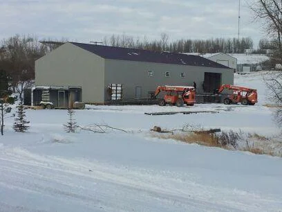 Building the LMD distillery.