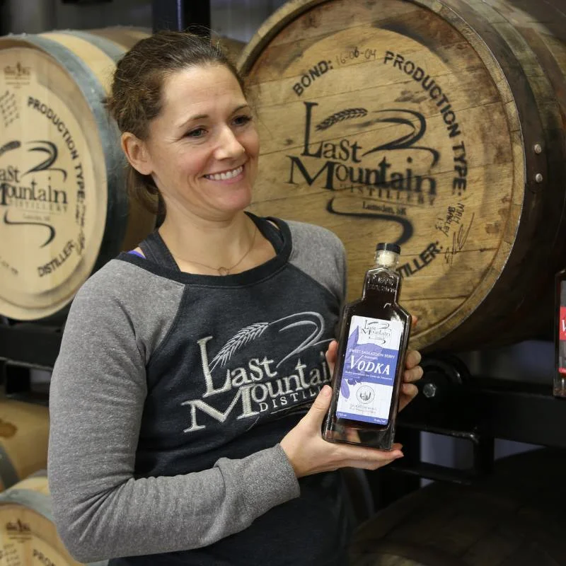 Launch of LMD Saskatoon Berry Vodka.
