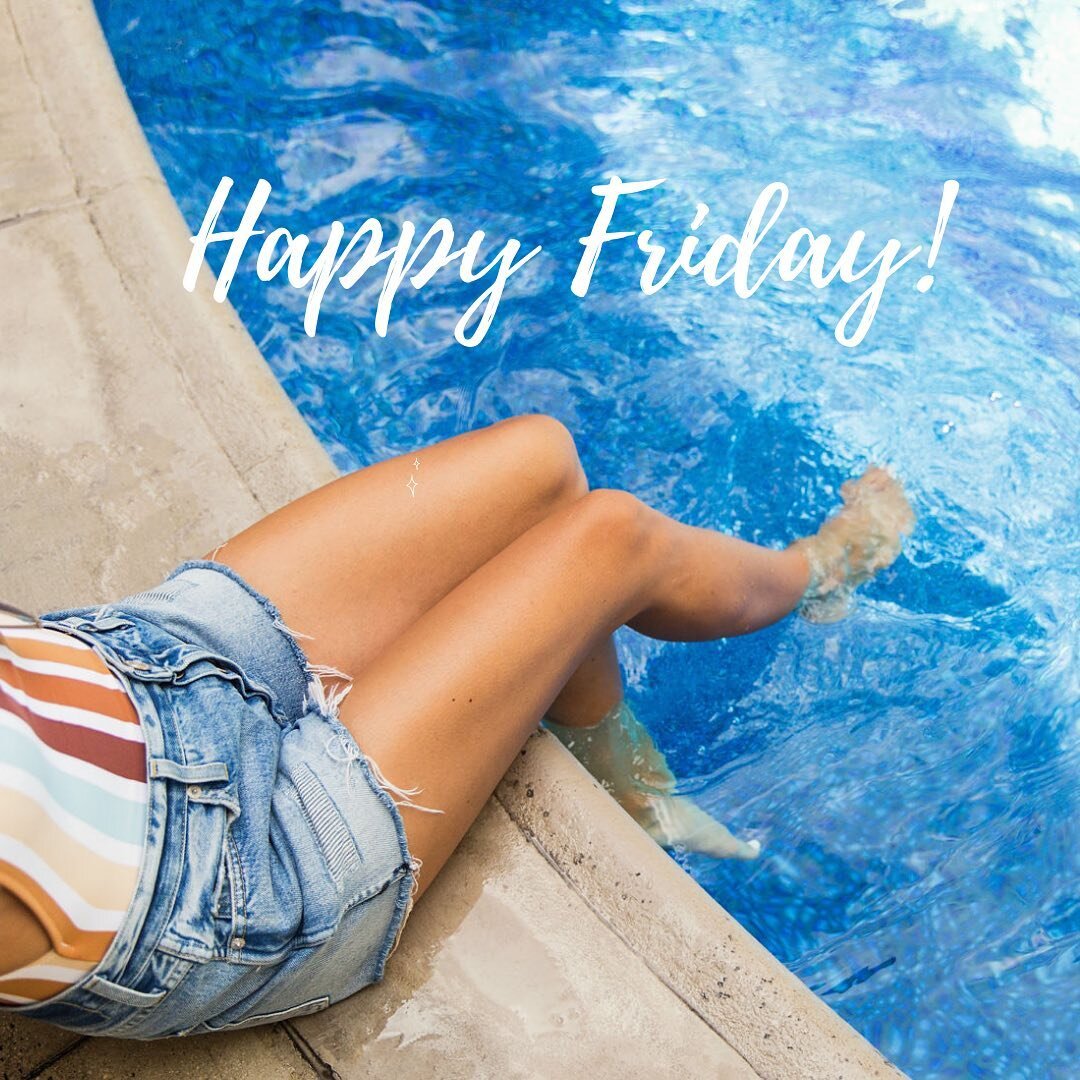 Happy Friday!  What&rsquo;s on tap for your weekend? I&rsquo;m looking forward to some deck time in the summer sun. Have a great weekend! ☀️☀️🕶😎