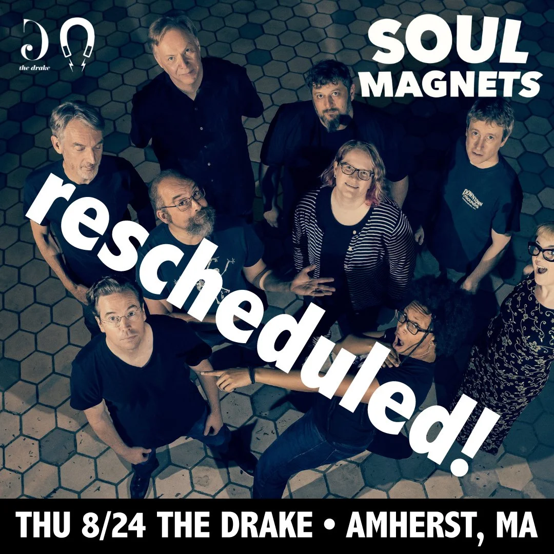 shake it at the Drake — RESCHEDULED!