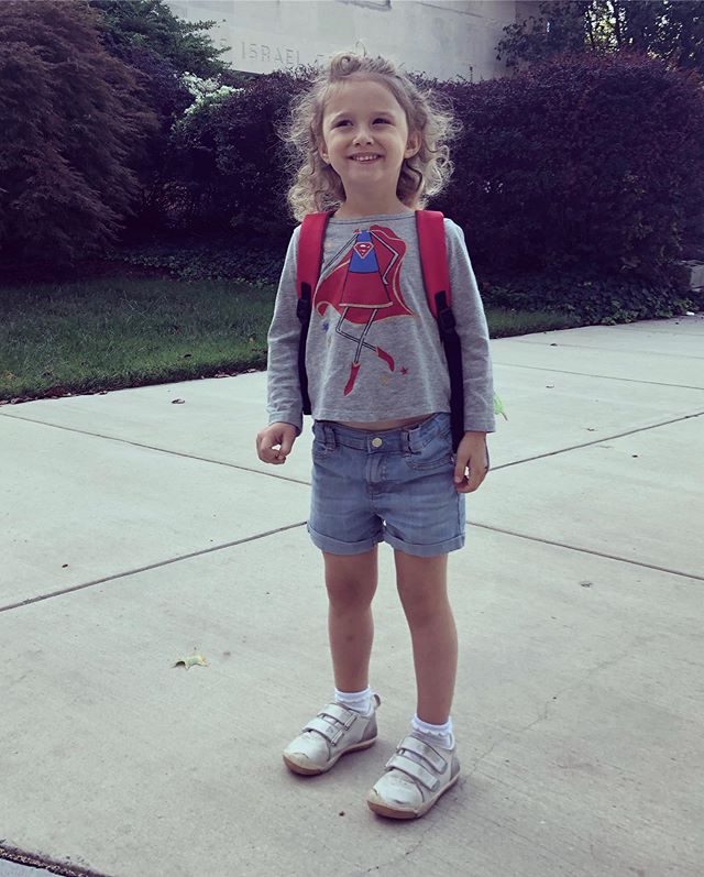 First 1st day of school for @adrienneeatsdc