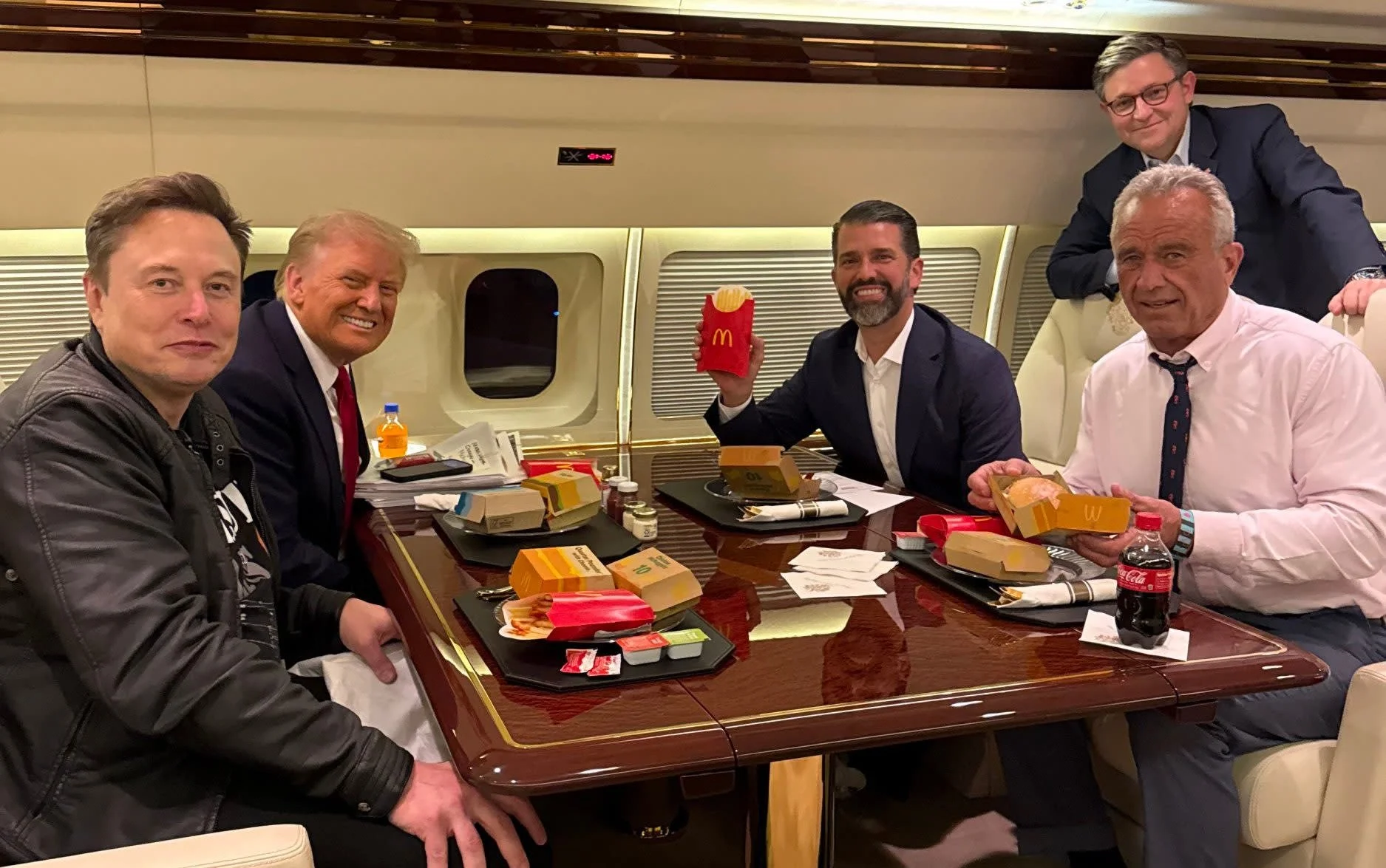 Air Force Fun! Breaking Down the McDonald's Orders of President Trump's Cabinet