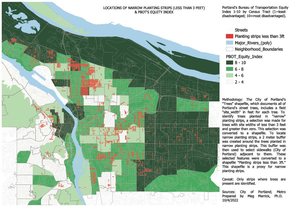 Loss of Narrow Planting Strip Trees Will Add to Canopy Decline