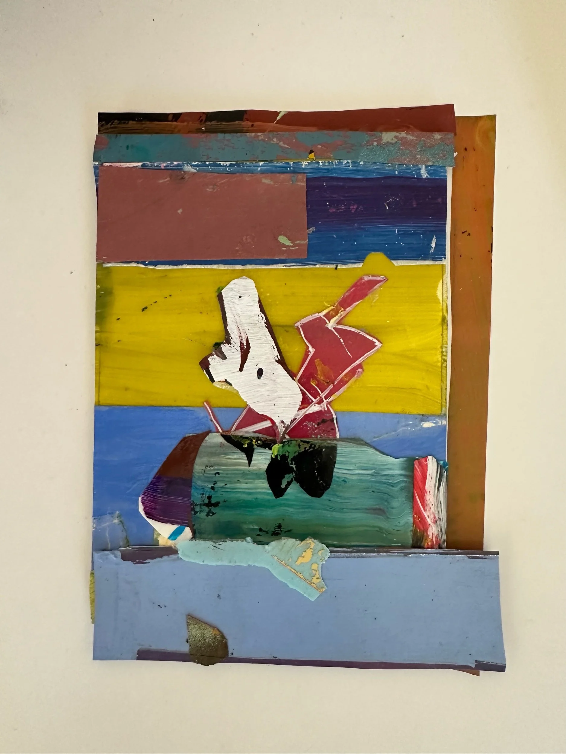 "at sea"