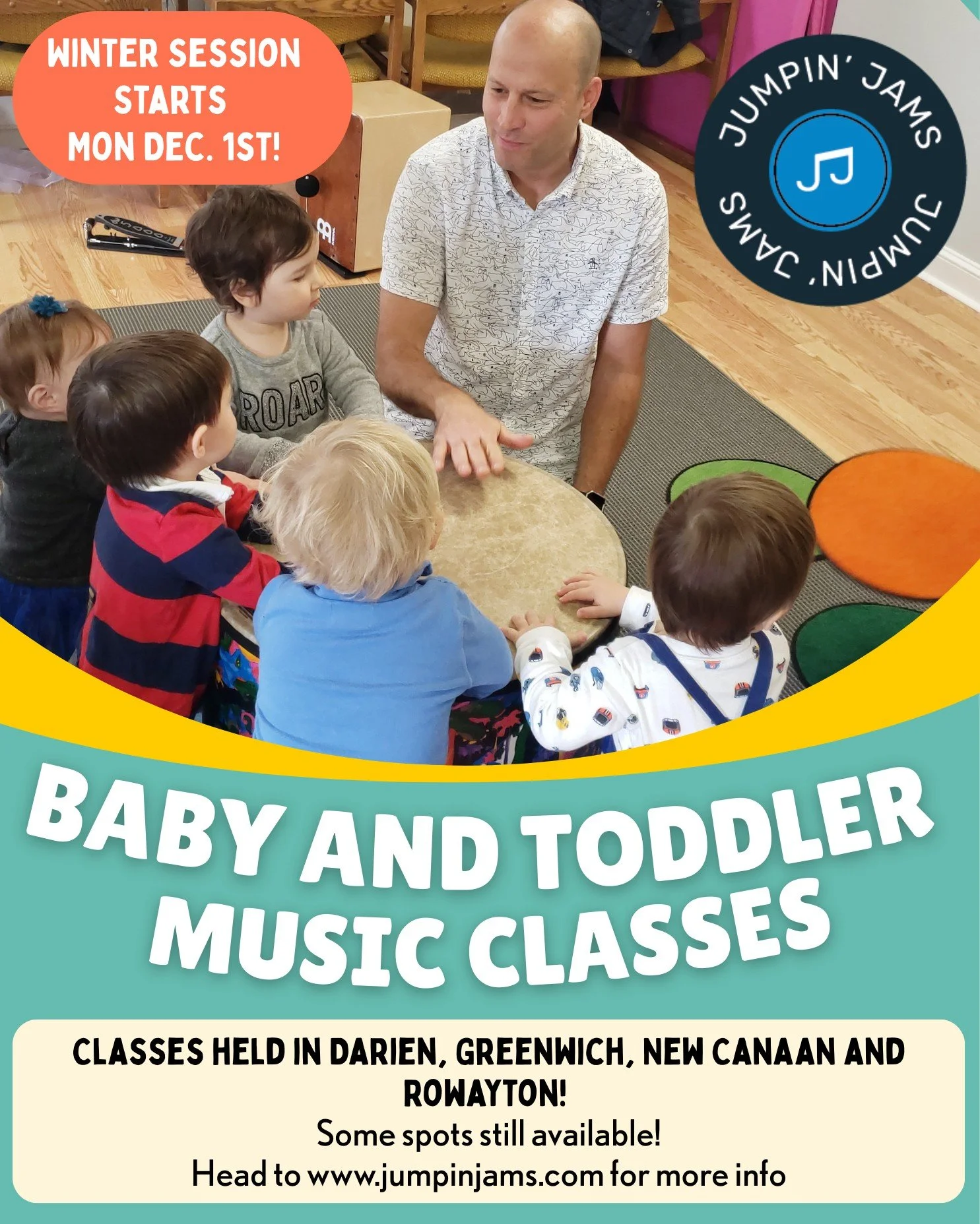 ❄️🎶 Winter Session Starts MONDAY Dec. 1st! 🎶❄️
We&rsquo;re warming up the winter with music, movement and laughter, and we&rsquo;d LOVE to have you join us!

A few classes still have spots:
✨ Greenwich &ndash; Monday 10:30am &amp; 11:30am
✨ New Can