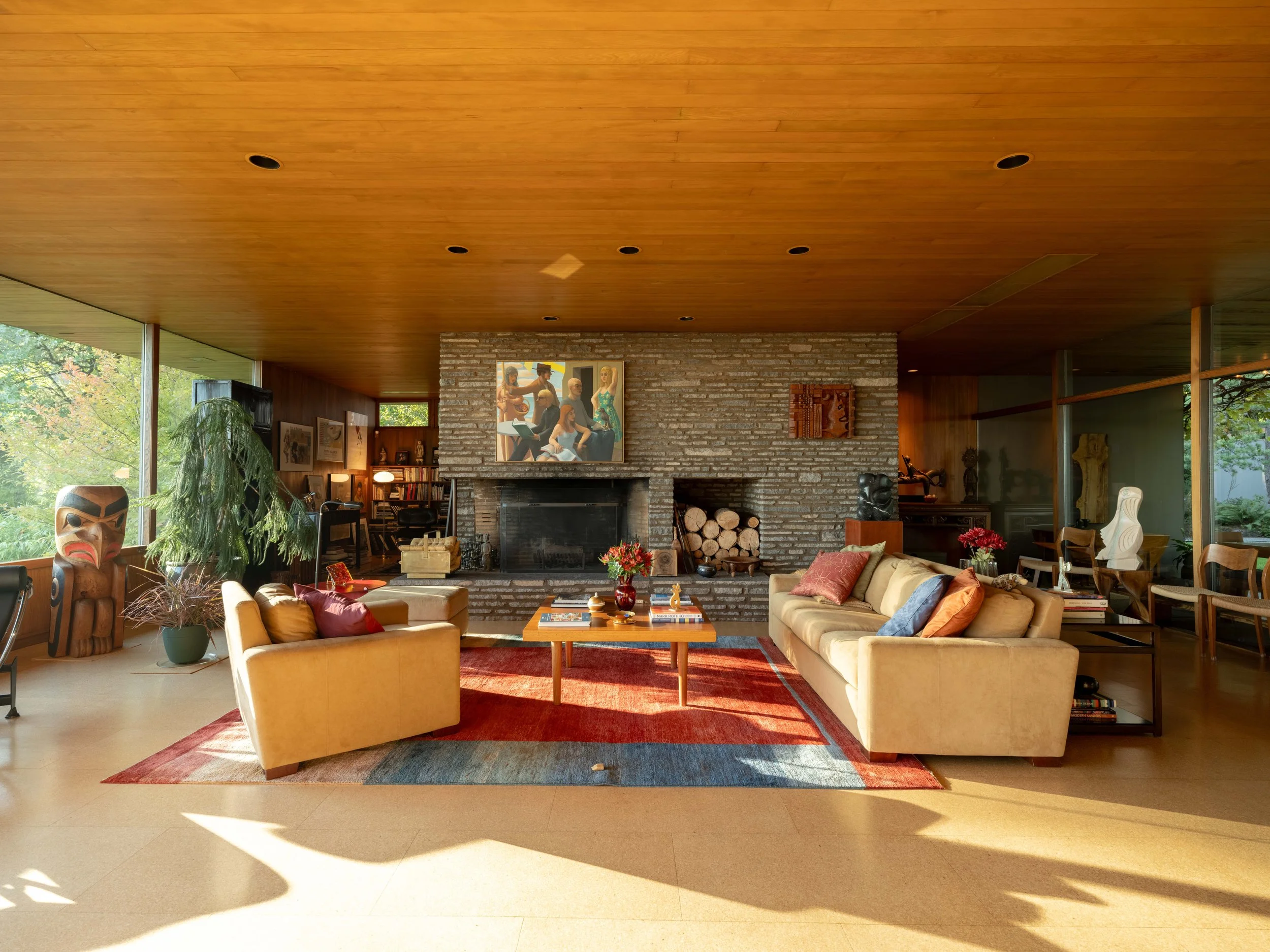 The Bellushci-Burkes House, Pietro Belluschi,1948