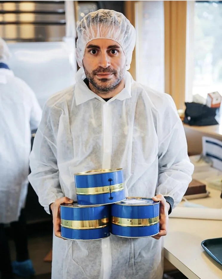   Private label White Sturgeon Caviar selected and handmade by chef Matthew Accarrino himself in collaboration with the vertically integrated California Caviar co.   