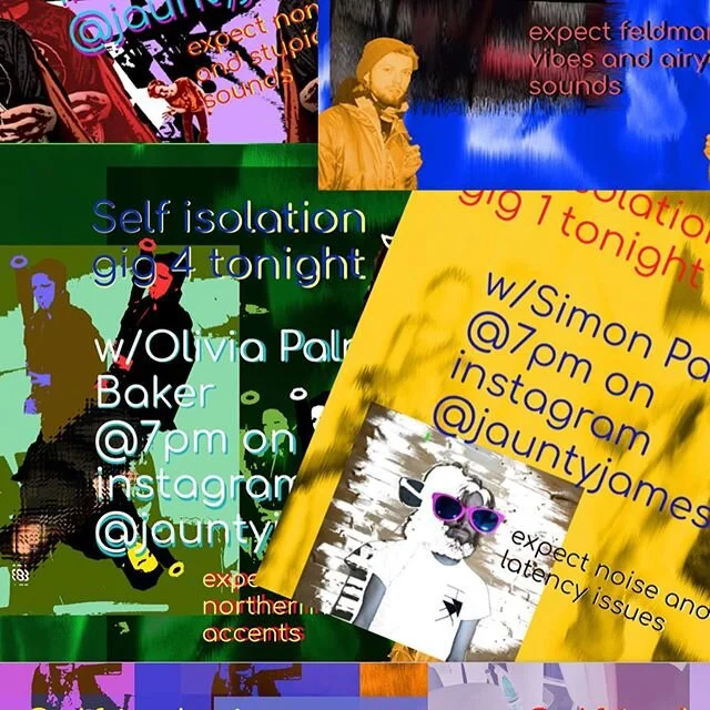 You have seen a spam of posters like these recently... It&rsquo;s been such a lovely and wonderful time. Connecting with musicians I know and also don&rsquo;t know and playing is one of my great pleasures and thanks to the internet it can keep happen