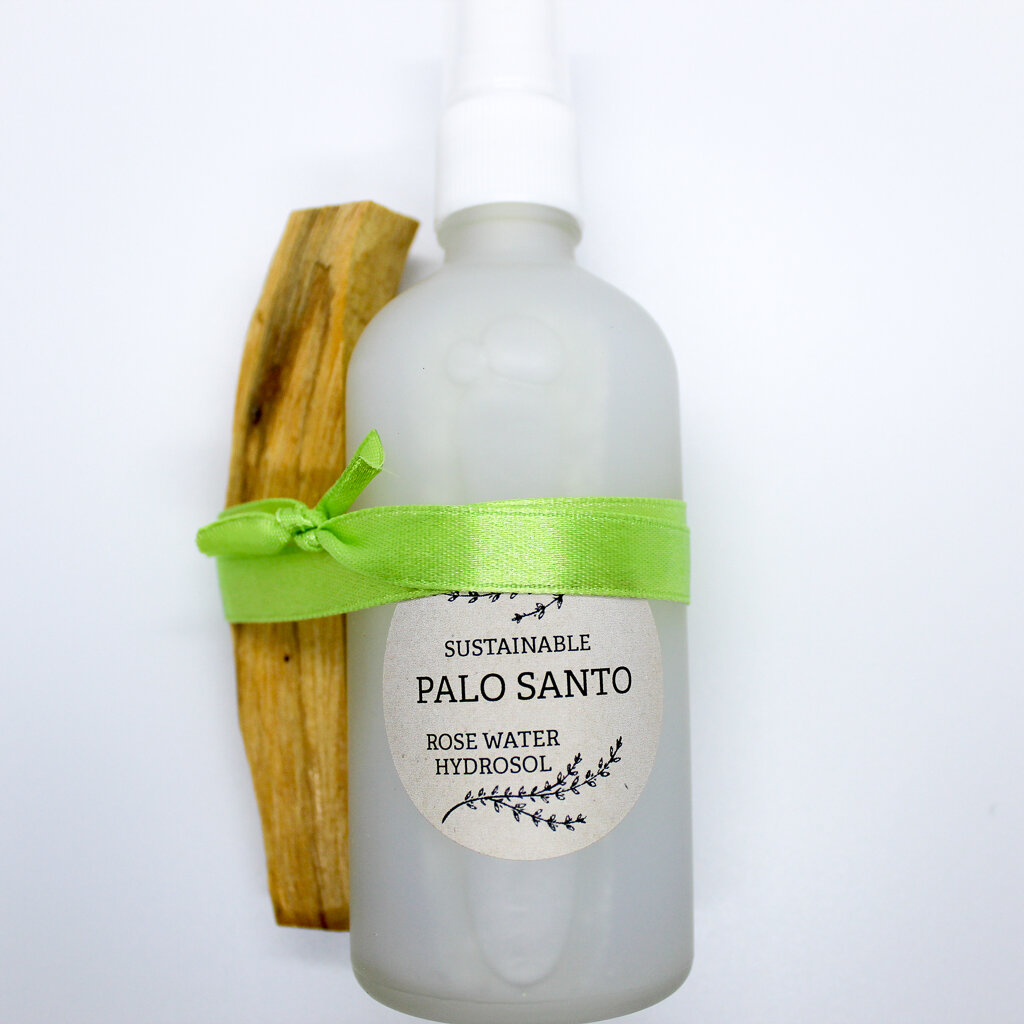 Organic Rose and Palo Santo Room Spray
