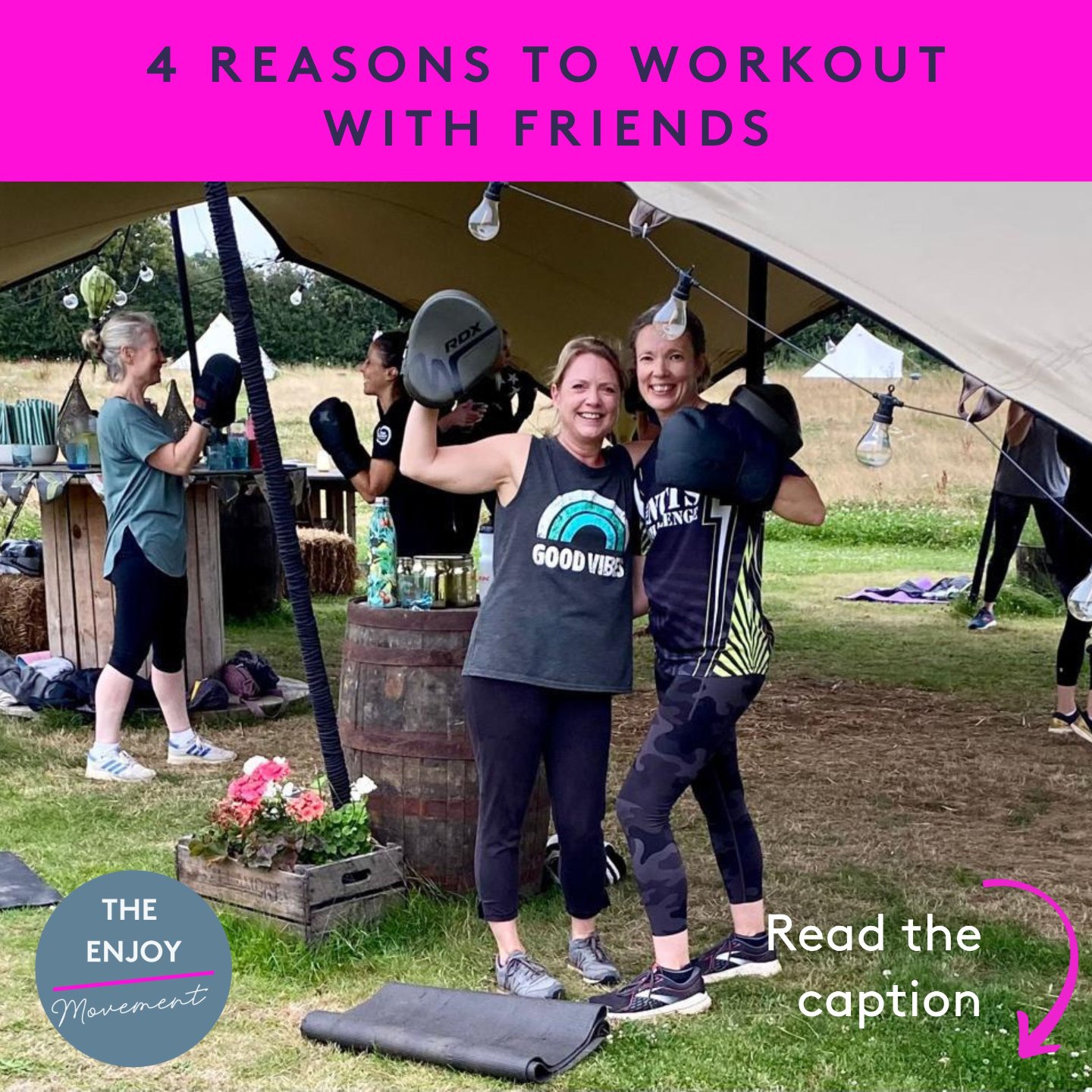 Who do you like to workout with?

There&rsquo;s plenty of evidence that working out with friends has benefits:

👯&zwj;♂️ Accountability
If you&rsquo;re meeting a friend at a workout or car sharing to get there, you&rsquo;re much more likely to feel 