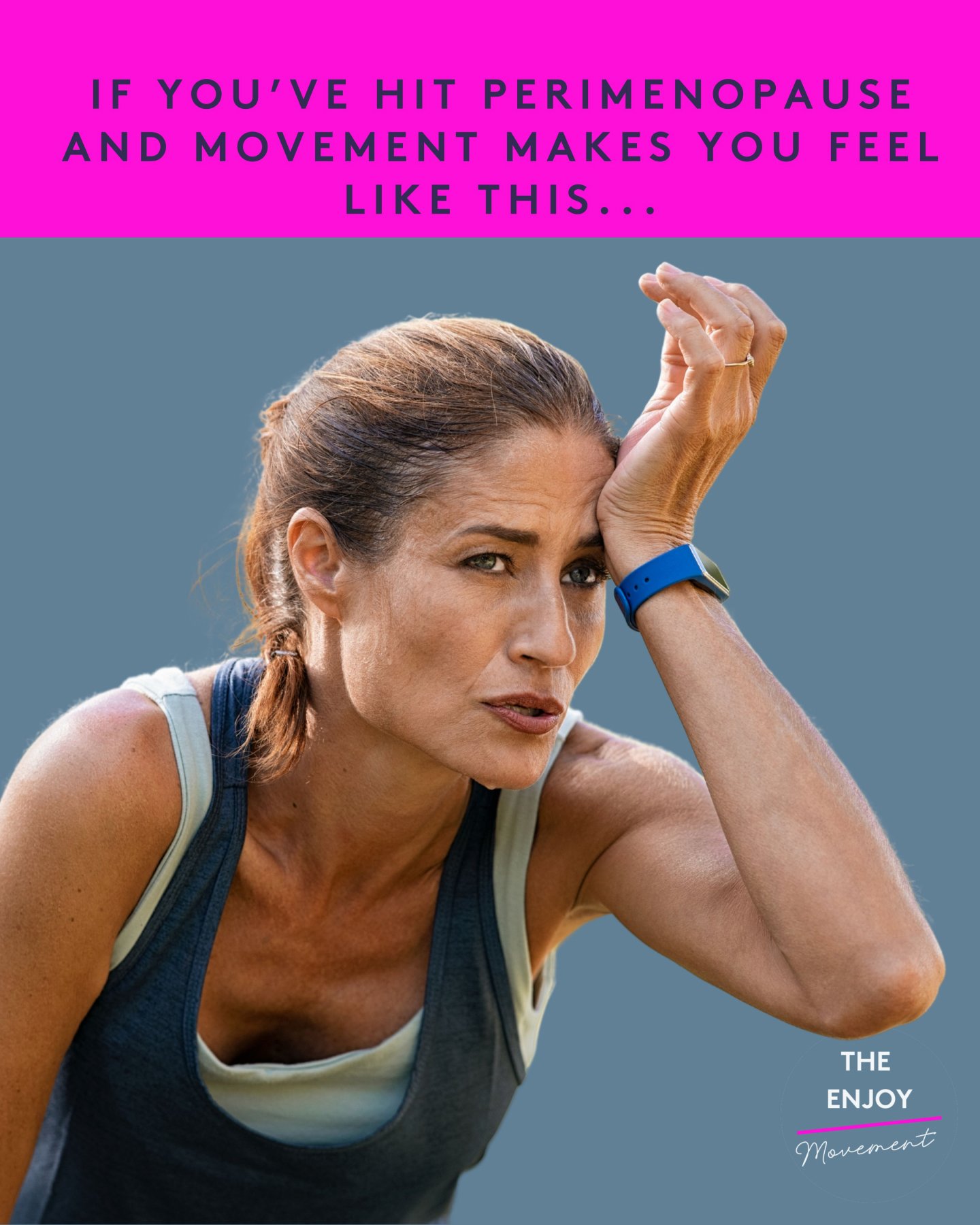 If you&rsquo;ve always been a fan of cardio or HIIT workouts but as you&rsquo;ve got to perimenopause or menopause they just don&rsquo;t make you feel as good any more, it might be time to rethink the balance of your movement routine.

It&rsquo;s not