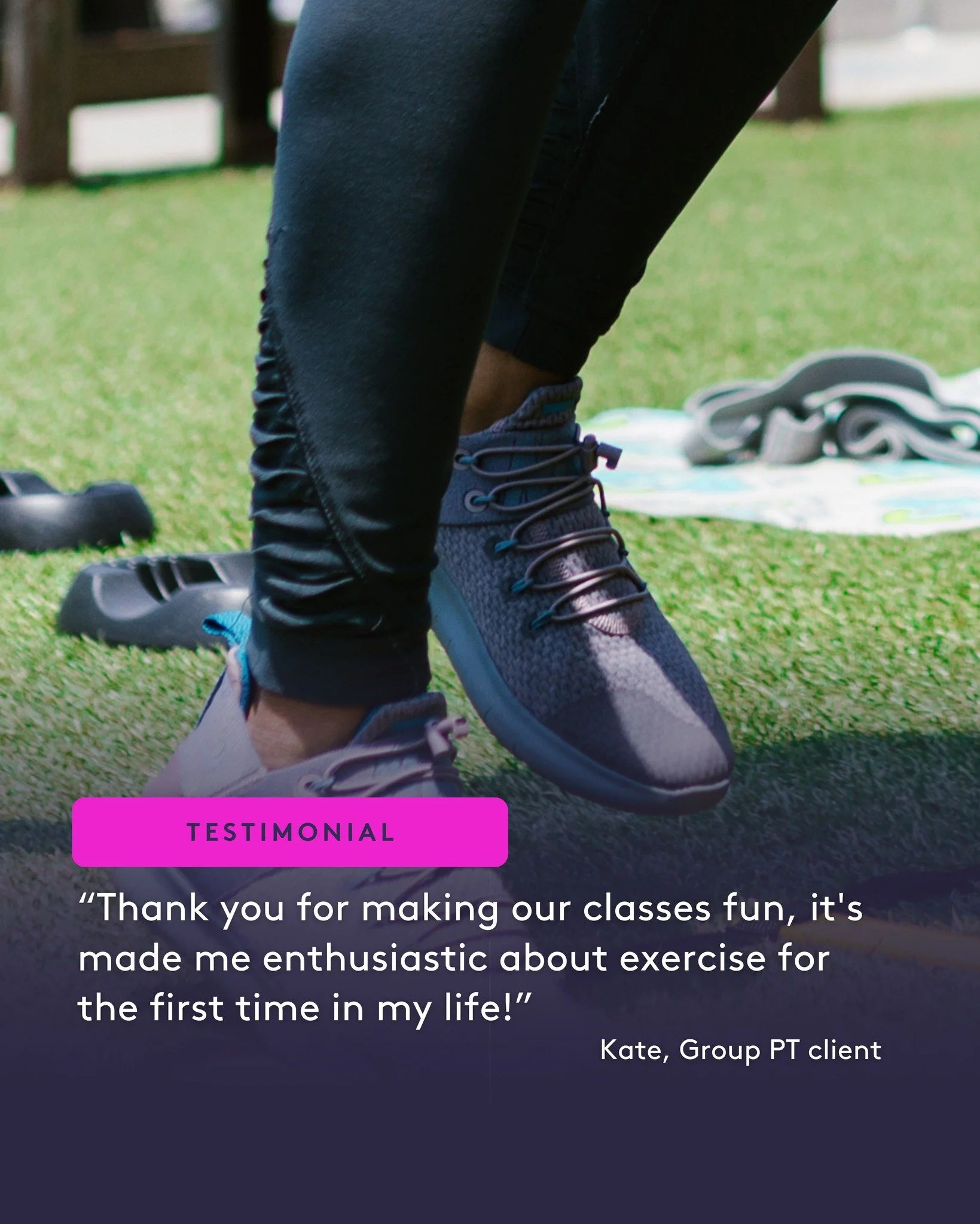 &ldquo;Thank you for making our classes fun, it's made me enthusiastic about exercise for the first time in my life!&rdquo; Kate - Group PT Client

This is why we do what we do.

It&rsquo;s always heartbreaking to hear that women have reached their 4