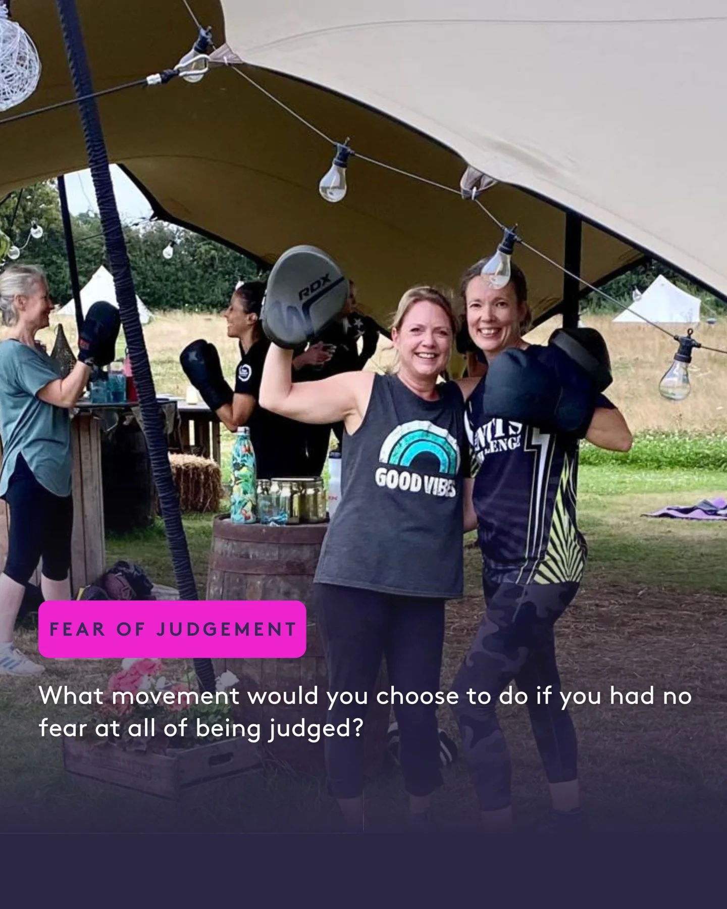 I read an article on the Guardian where a woman talked about how her fear of being judged by others was holding her back in life.

It&rsquo;s something I come across regularly with clients. The culture around fitness has become quite focused on weari