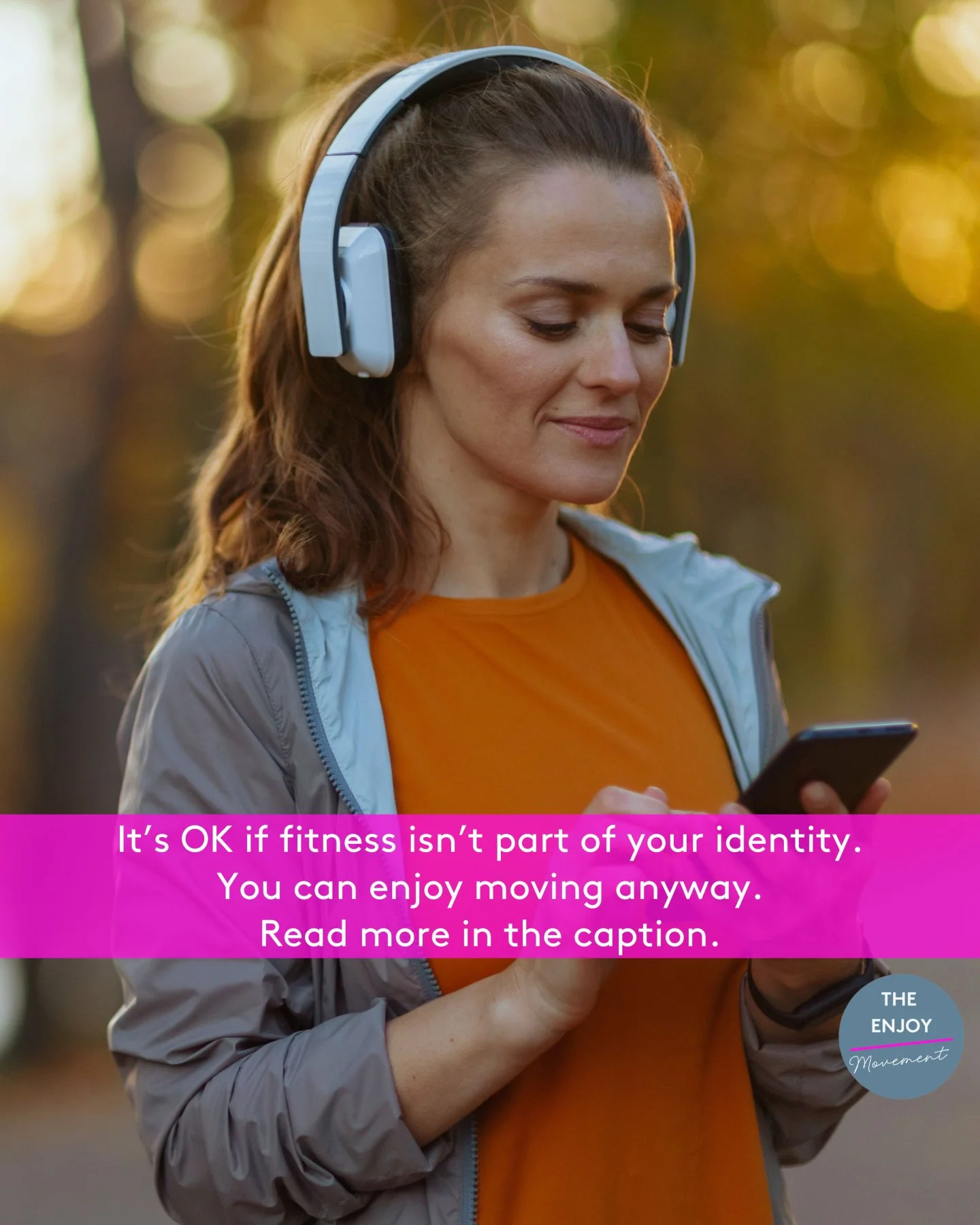 If you&rsquo;ve always been a sporty person, played for a team since school or always run, exercise can feel like it&rsquo;s part of your identity. That can make it easier to commit to and be consistent with- you&rsquo;ve always done it, you&rsquo;ve