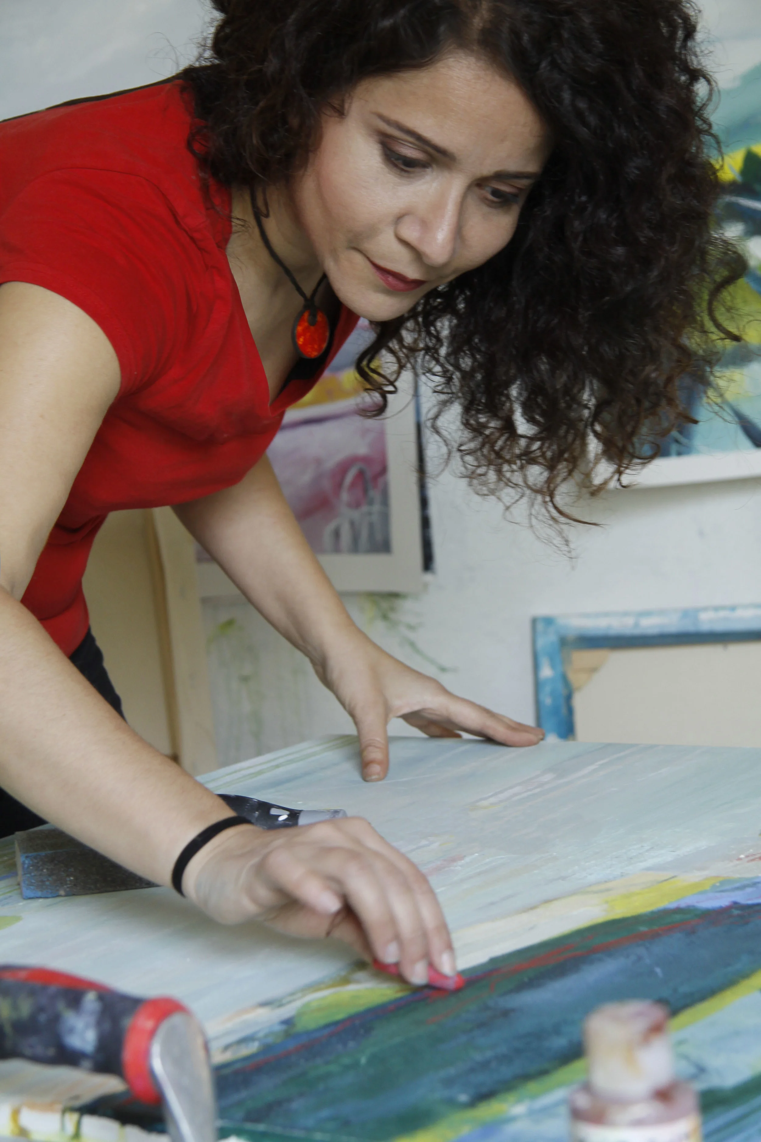 Stefania Boiano in her studio.jpg