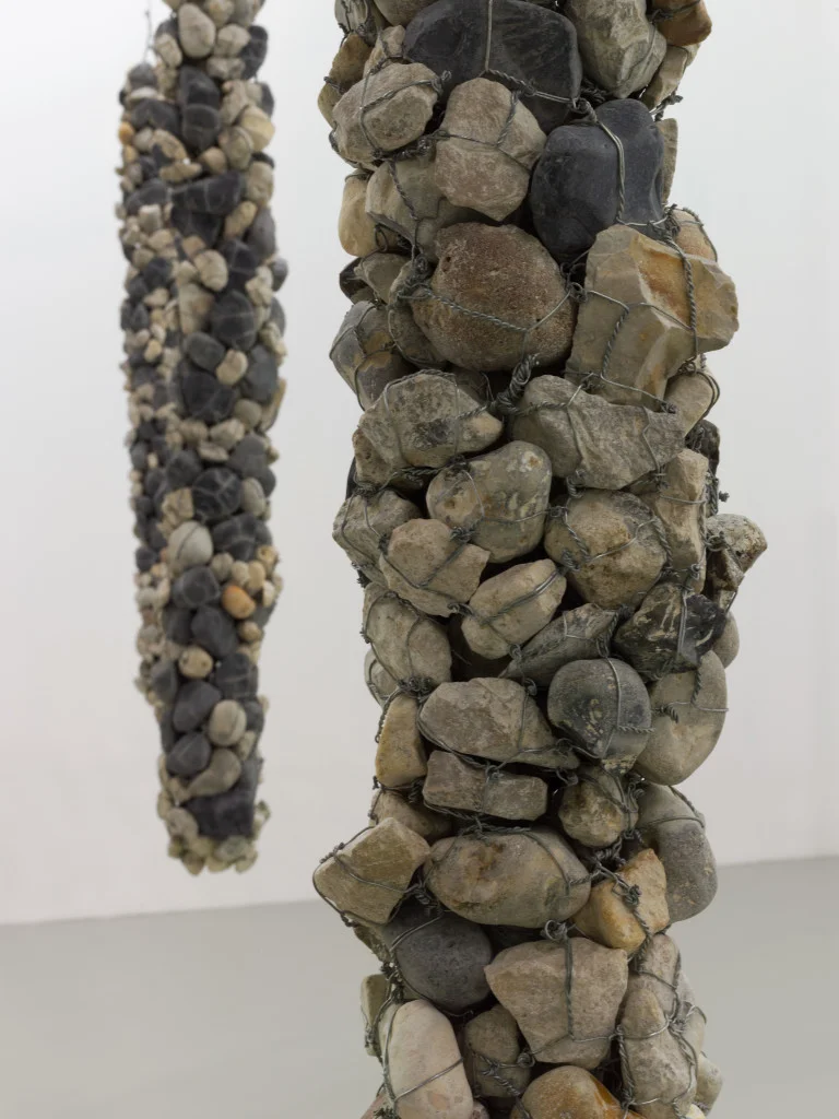 Vue de l’exposition de Bronwyn Katz, « A silent line, lives here »