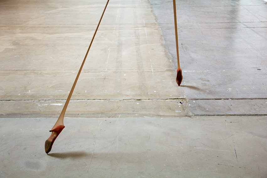 Vue de l’exposition de Martin Soto Climent, “Frenetic Gossamer”. Palais de Tokyo.