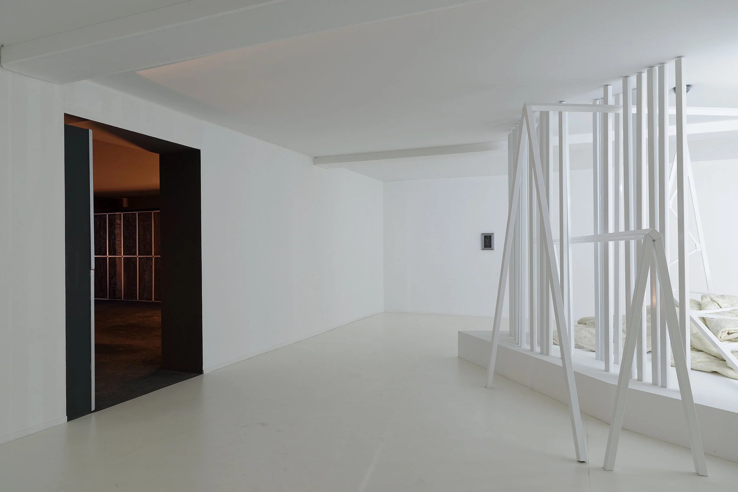Vue de l’exposition de Angelika Markul, “Terre de départ”. Palais de Tokyo.