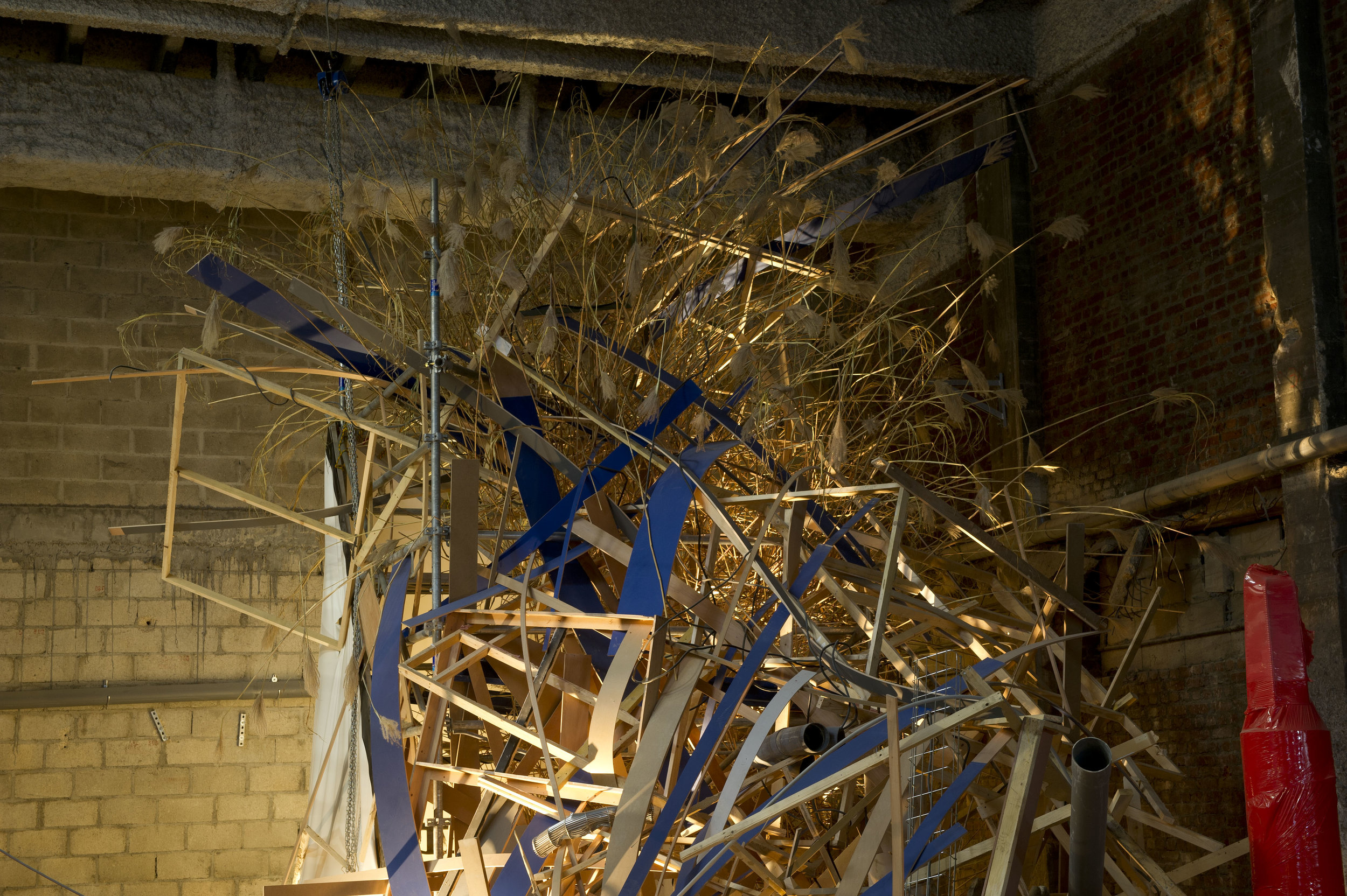 Vue de l’exposition de Asim Waqik, “Bordel Monstre”. Palais de Tokyo.