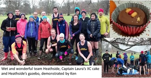 And the hills kept coming…Sunday Cross-country league in Watford 