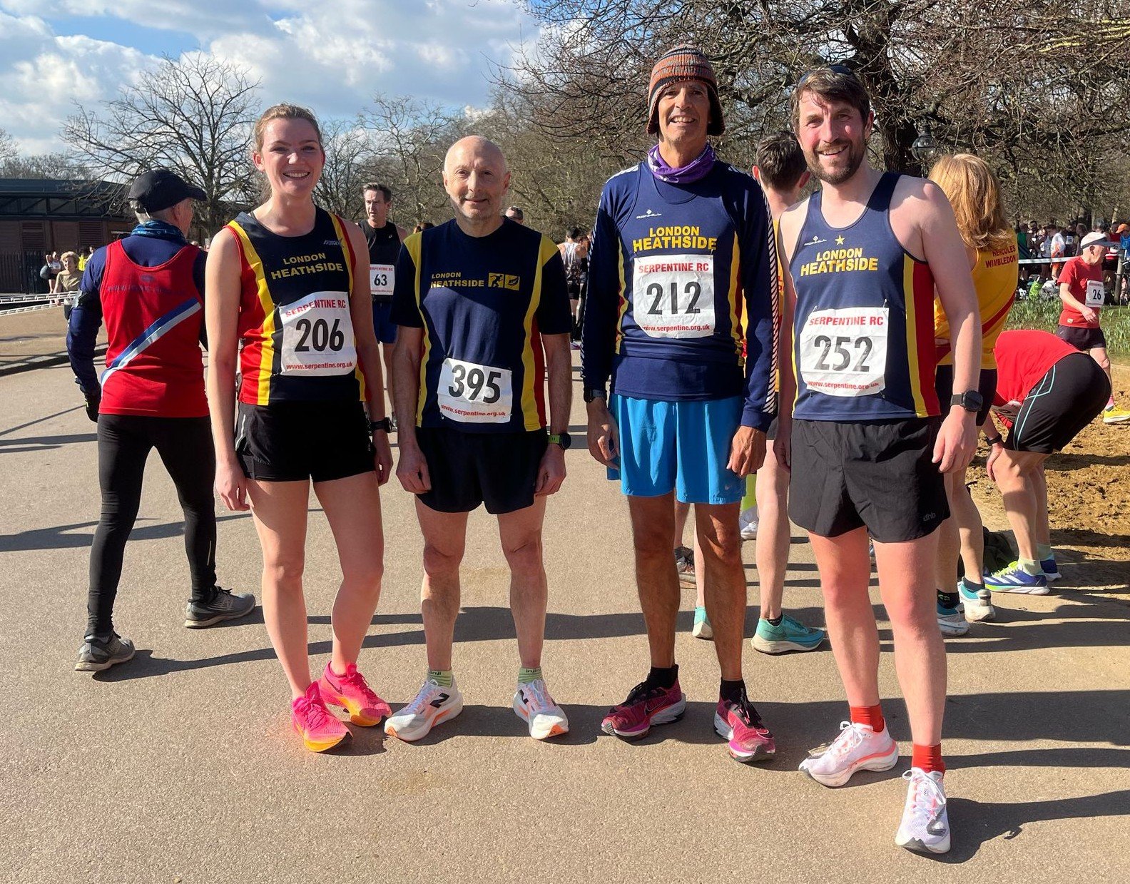Win and course record in the Brighton half for Seyfu
