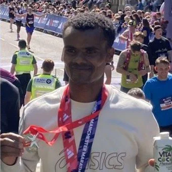 London Marathon ; plus medals at England Marathon & European Duathlon champs