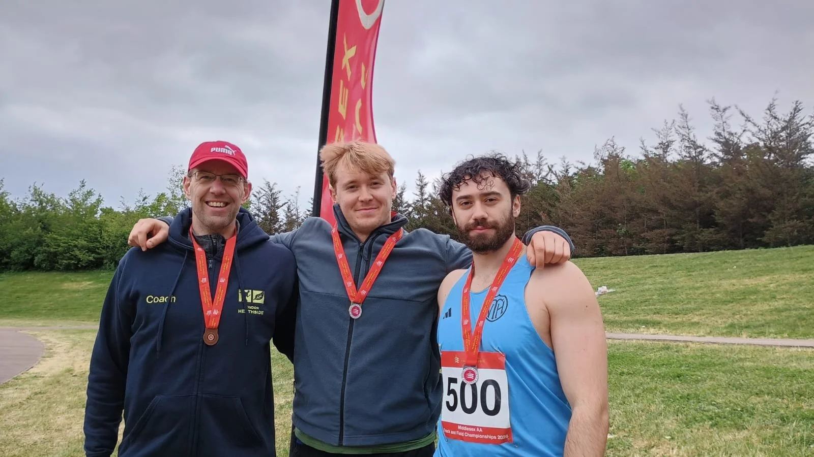 Middlesex County Champs, Buckingham and Oxfordshire County Champs, Copenhagen and Stratford Marathons, Matching 10K and Vets 5 miles