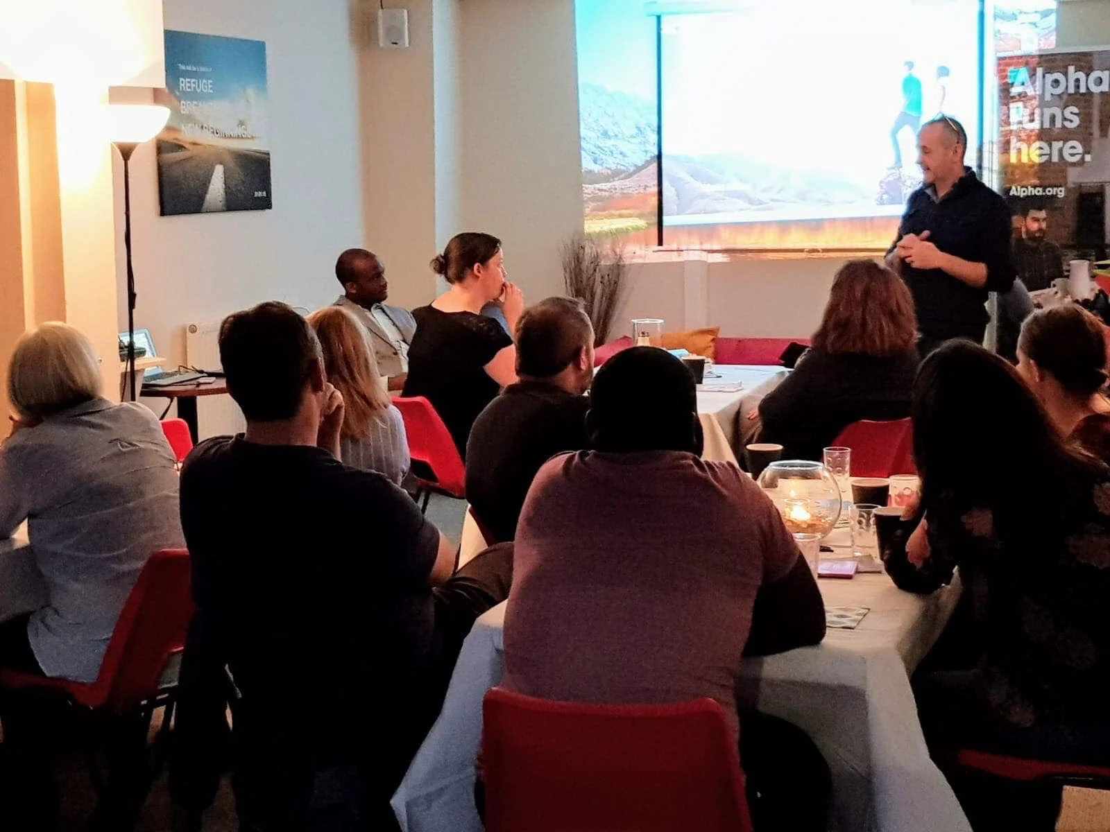 Alpha course meets at Caerphilly