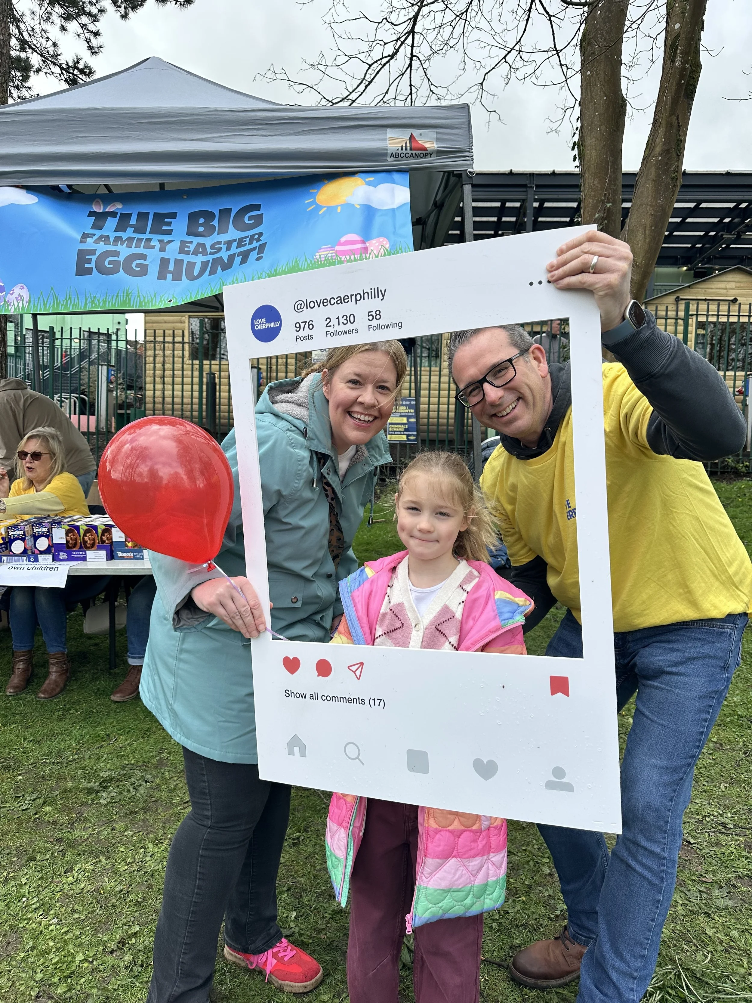 Caerphilly church organise Easter egg hunt