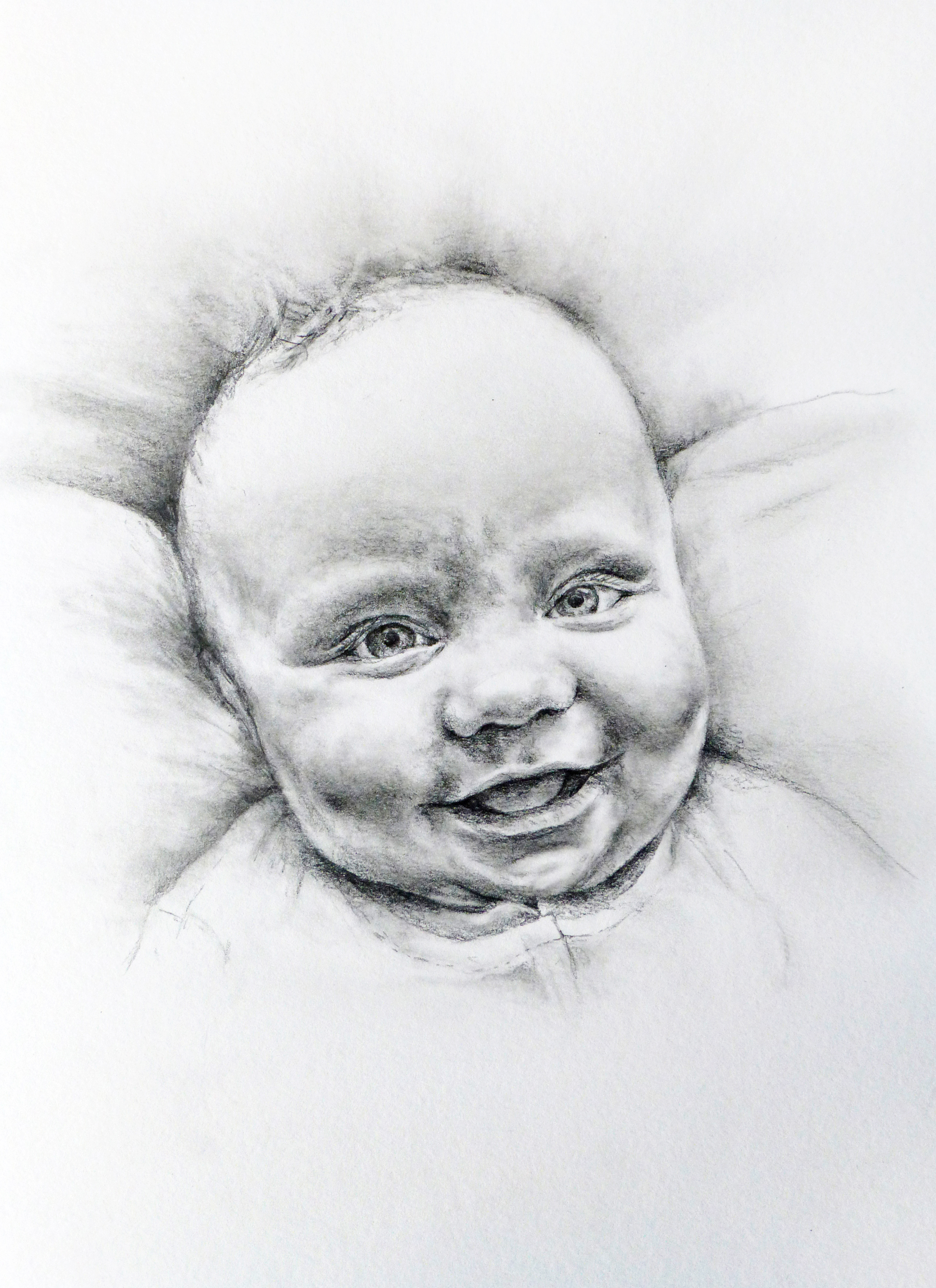 baby sketch | on commission | portraitgirl | Flickr