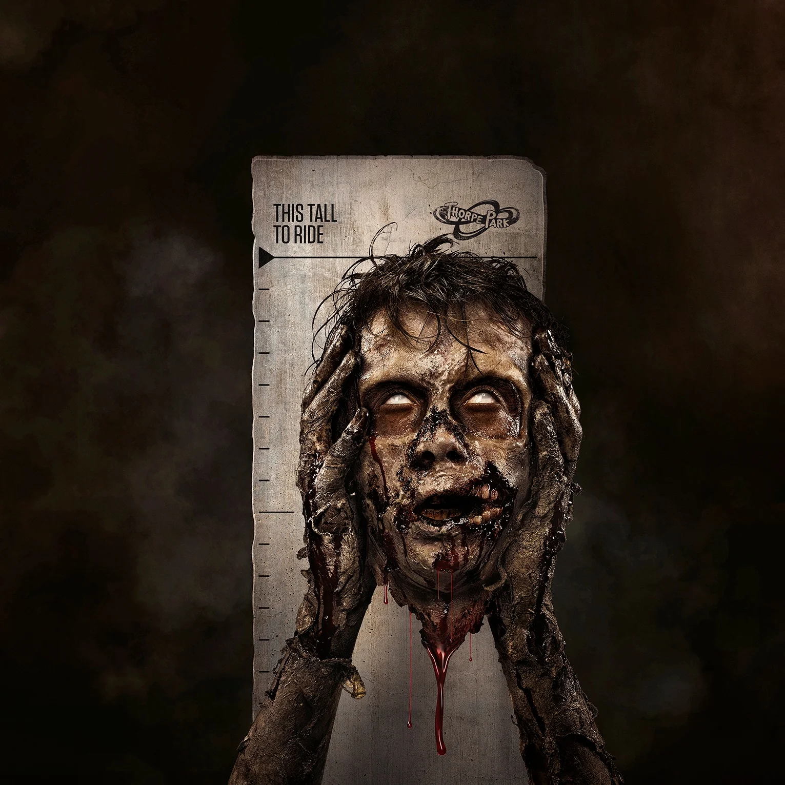 Thorpe Park. The walking dead ride.