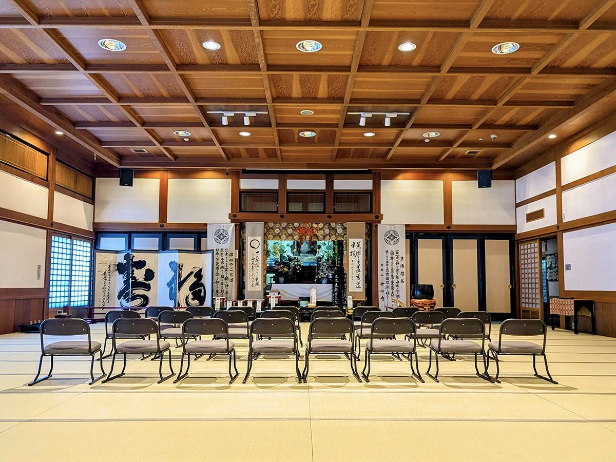 The Zazen Training Hall at Daianzenji Temple, Fukui City, Fukui Prefecture, Japan (2026). Photo by Danny With Love.