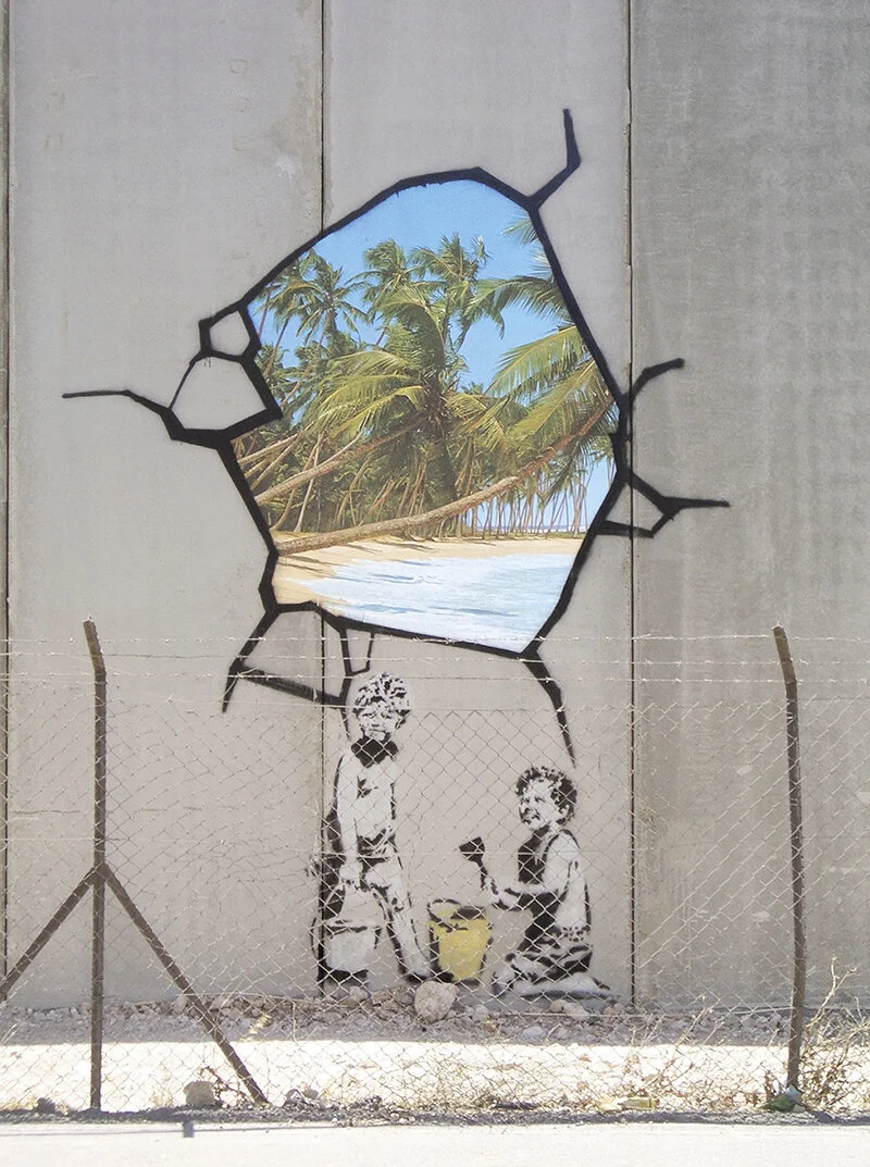 Banksy S Updated Nativity For Palestine Danny With Love