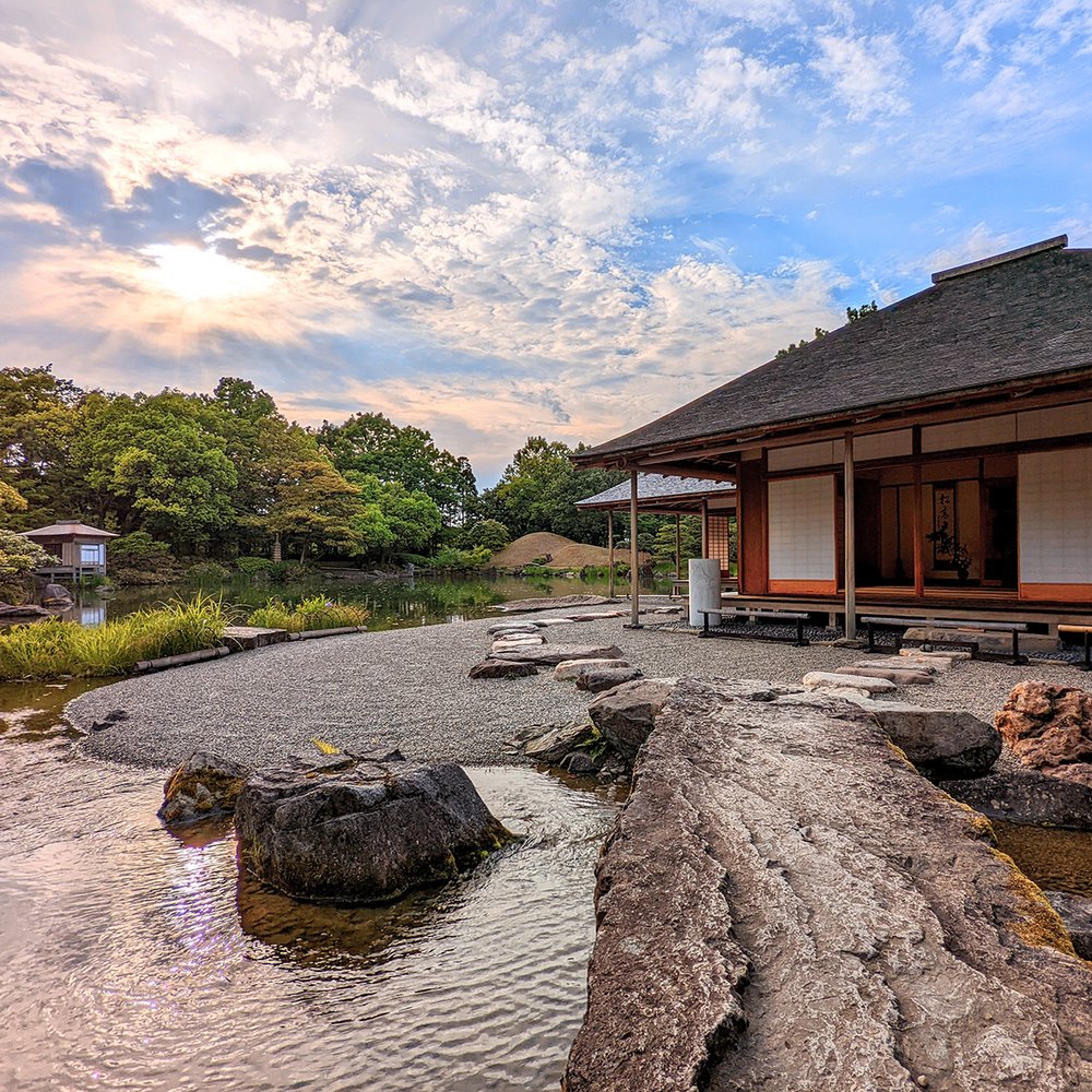  Restored Yokokan Garden and Villa of the mid-Edo Period, which belonged to the Matsudaira Clan, lords of Fukui domain, Fukui City, Fukui Prefecture, Japan (2022). Photo by Danny With Love. 