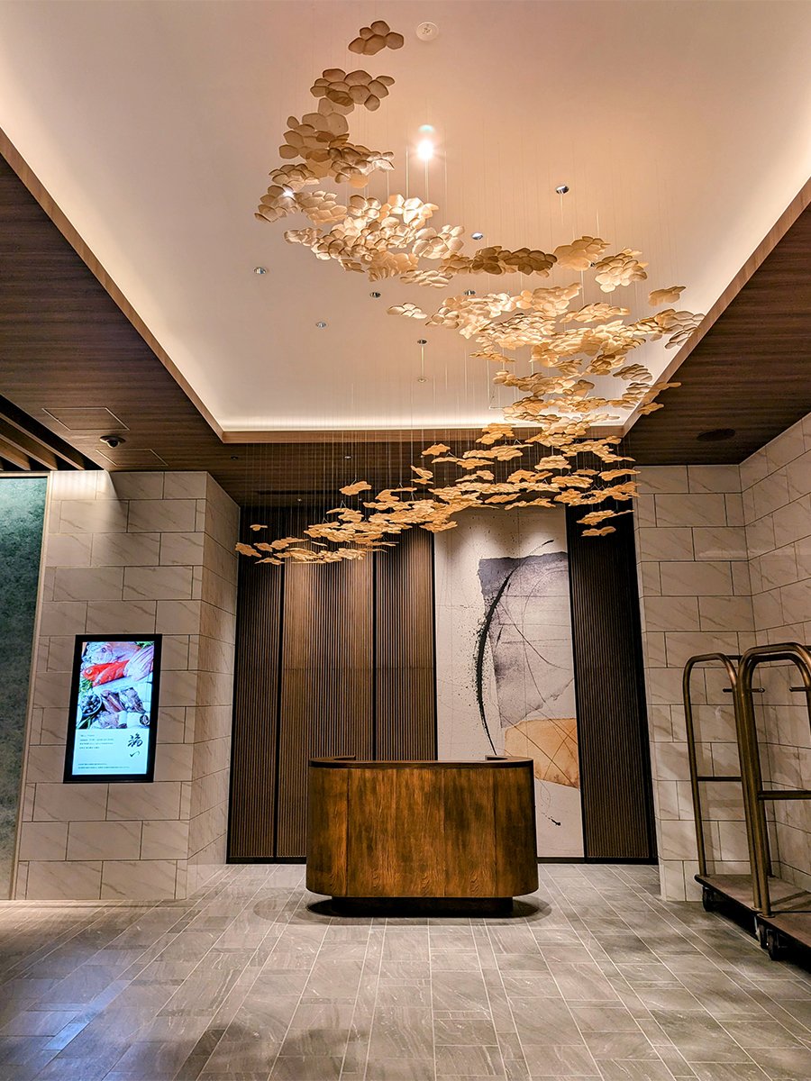  View of the Entrance Lobby on the 3rd floor, Courtyard by Marriott Fukui, Fukui, Japan (2024). Photo by Danny With Love. 