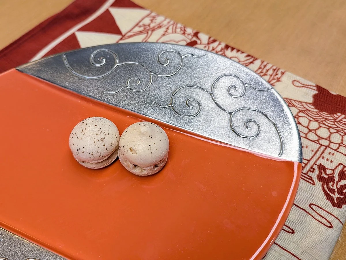 “Matsu-no-tsuyu” meringue cookies at Asano Kogetsudo (御菓子司 浅野耕月堂), Awara, Fukui Prefecture, Japan (2025). Photo by Danny With Love.