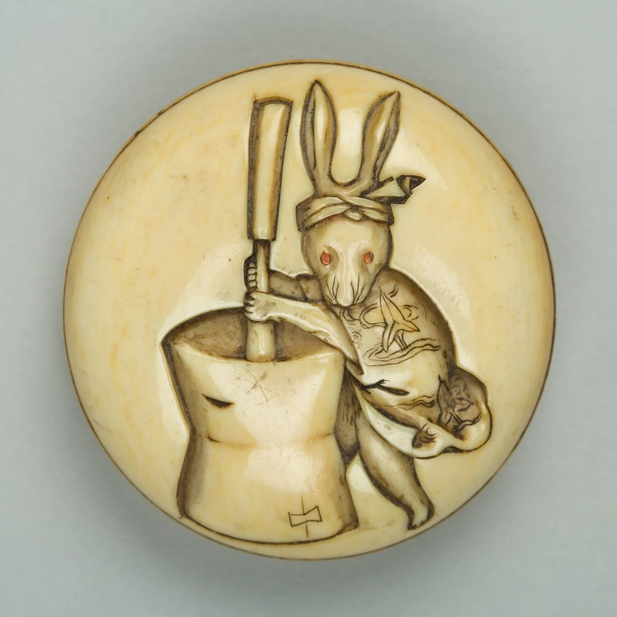 Netsuke Rabbit Dancing From Folklore to Fine Art: An Anthology of the Rabbit — Danny With Love