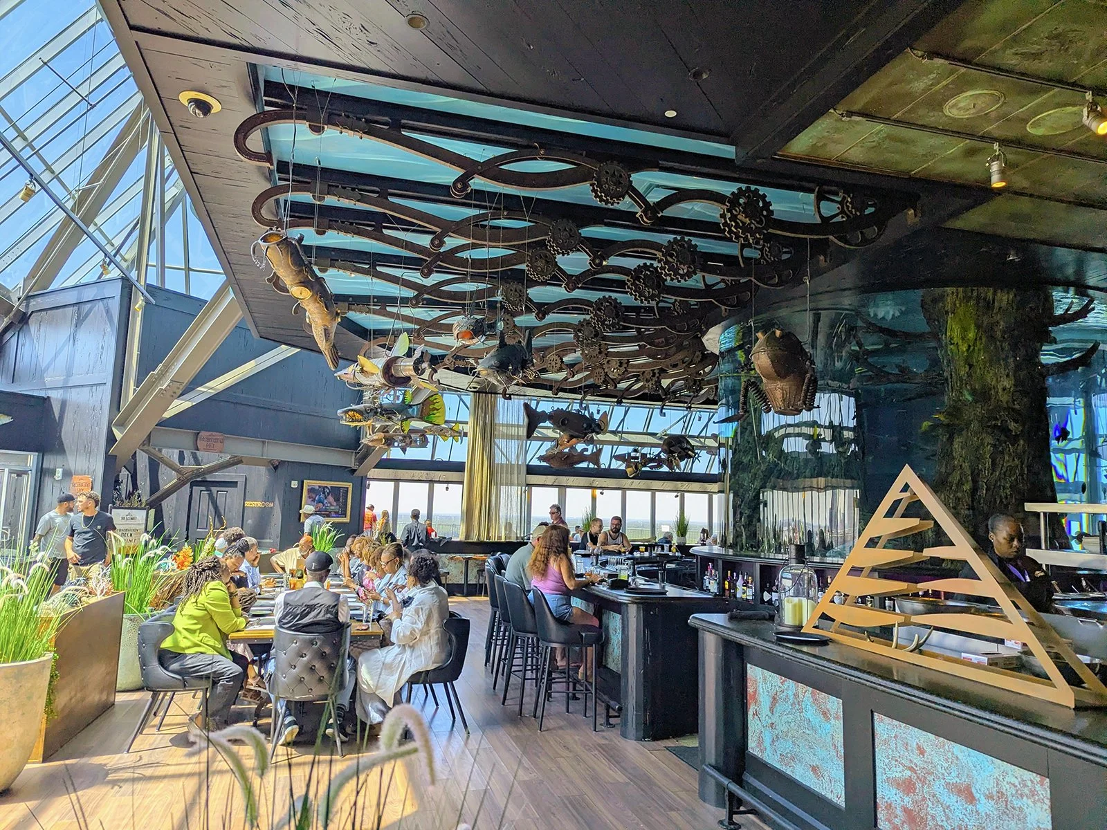 The Lookout restaurant atop Bass Pro Shops at the Pyramid, Memphis, Tennessee, United States (2026). Photo by Danny With Love.