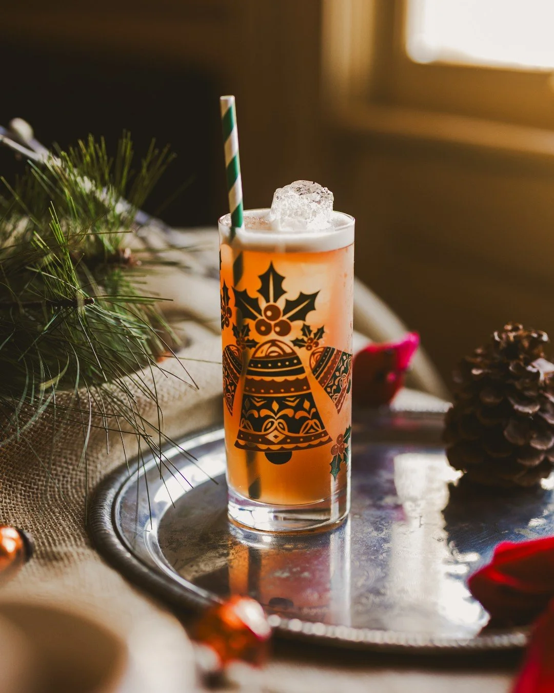 All we want for Christmas is...this Cocktail! Bittersweet, refreshing, and guaranteed to make you feel way more put-together than the McCallisters on Christmas Eve. 🏠💥

All I Want - Dried Fruit infused Skyy Vodka, Braulio, Creme de Casis, Ginger, L