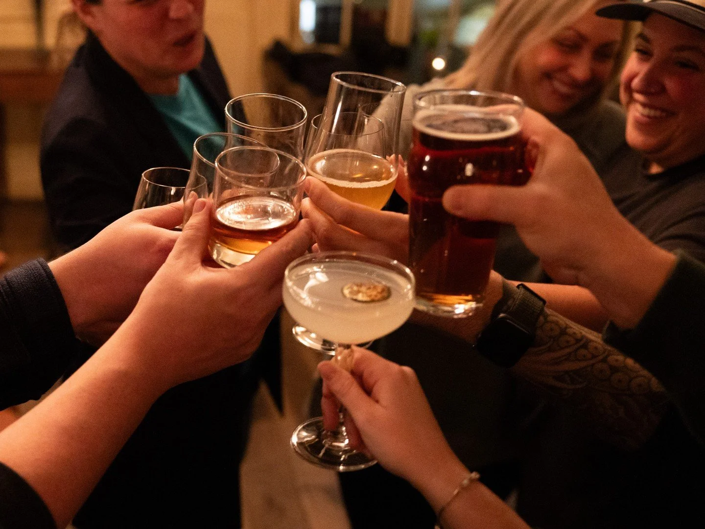 Weekend plans look better with friends around the table!
Whether you&rsquo;re sipping a cocktail, enjoying a glass of wine, or keeping it dry this month, we&rsquo;ve got something worth raising a glass to.

See you tonight!