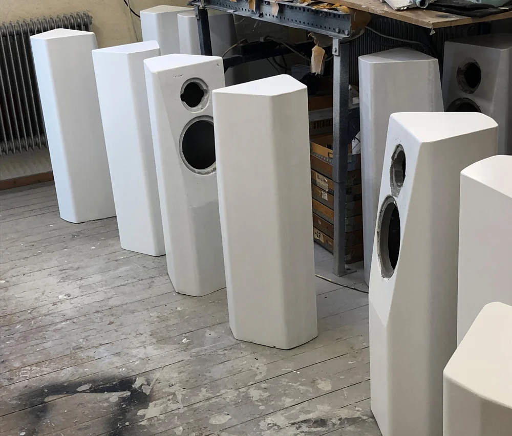 Here are some cabinets that is trowelled and painted,