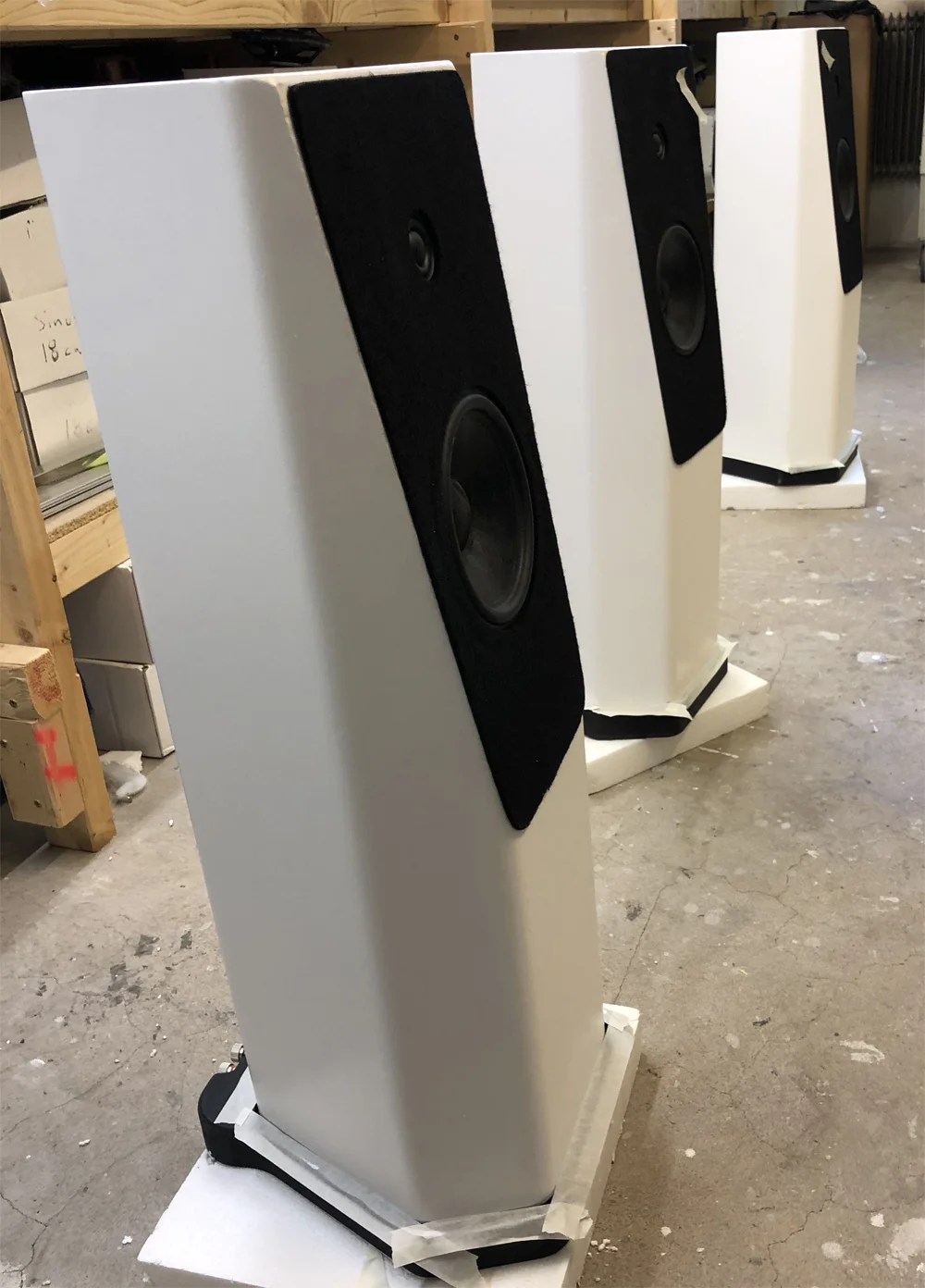 Vale “on parade”. With drivers and feet mounted.