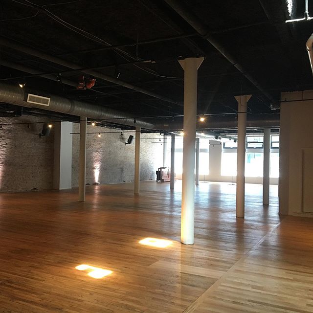 Touring the almost finished @spotonwestfifth Beautiful clean space ready for you to imagine your #corporate event #wedding reception #privateparty and so much more.  #eventproducerforhire  #cincinnatieventplanner